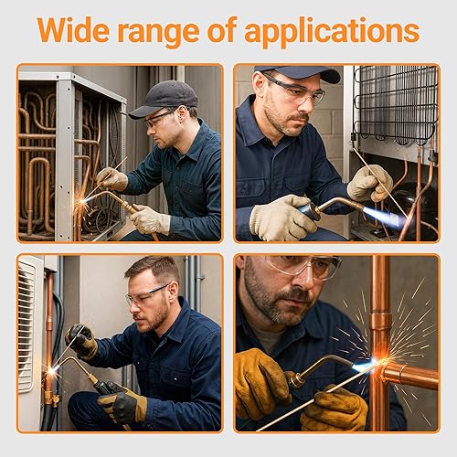 Miniatura 5 de Varillas de soldadura 15% de plata con diseño de segmentos elevados, varillas de soldadura de latón y cobre BCuP-5, kit de varillas de soldadura