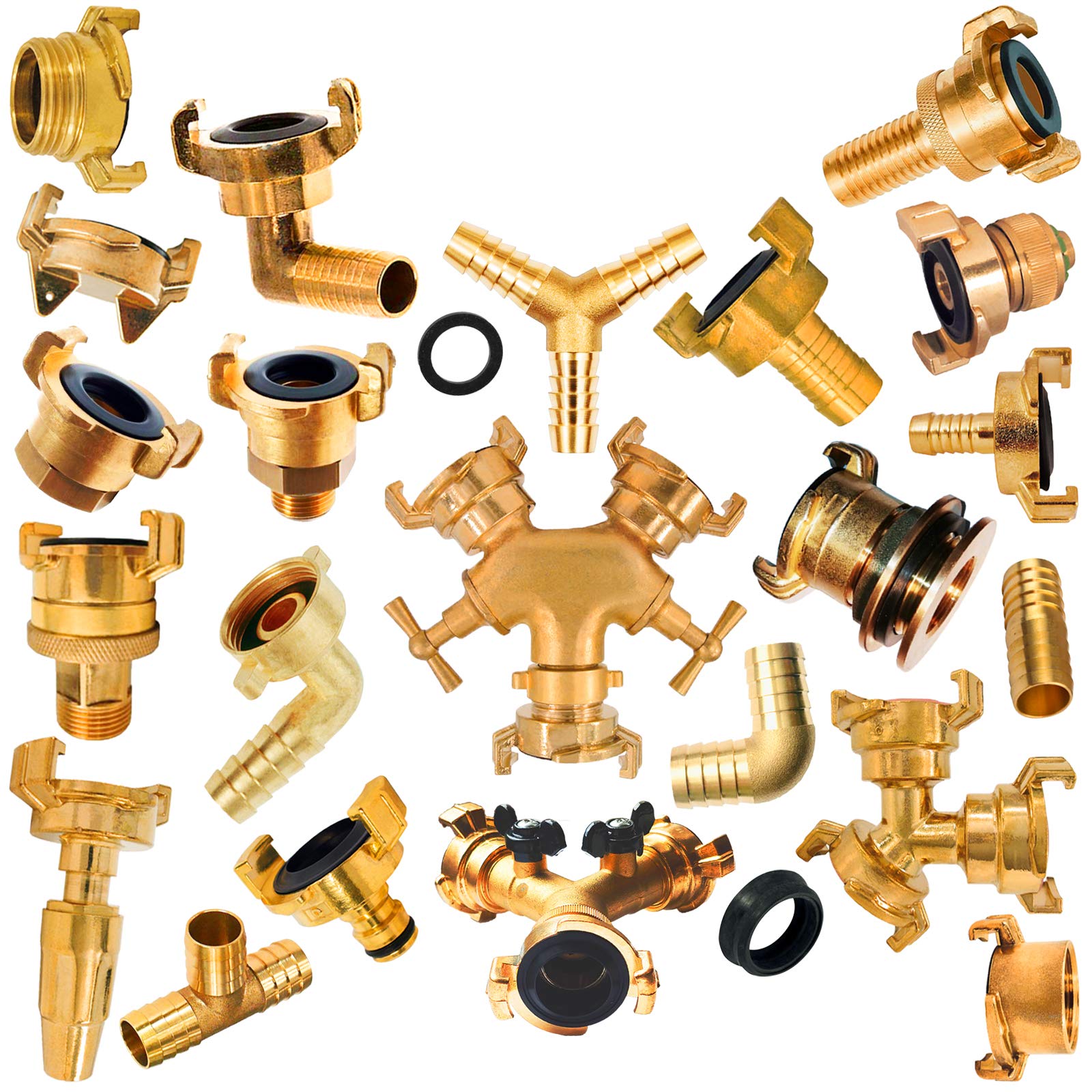 Schnellverschluss CPC-NS4D13006 Kupplung auf 9,5/6,4 mm - Absperrend