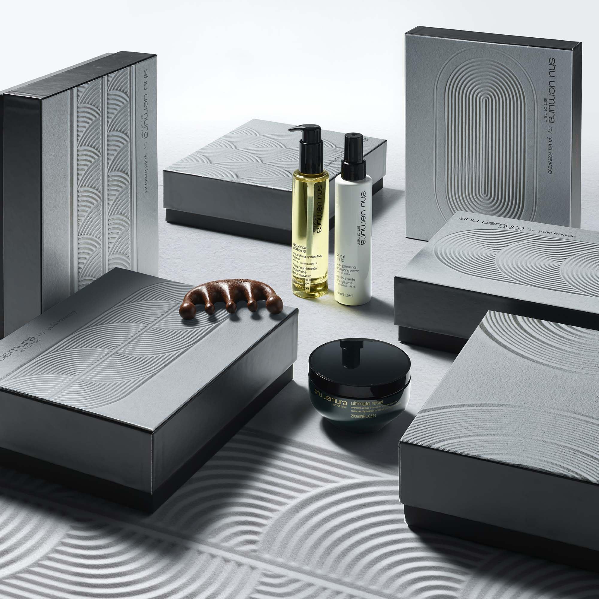 Shu Uemura Art of Hair Izumi Tonic Coffret routine shampoing et soin pour cheveux fragiles