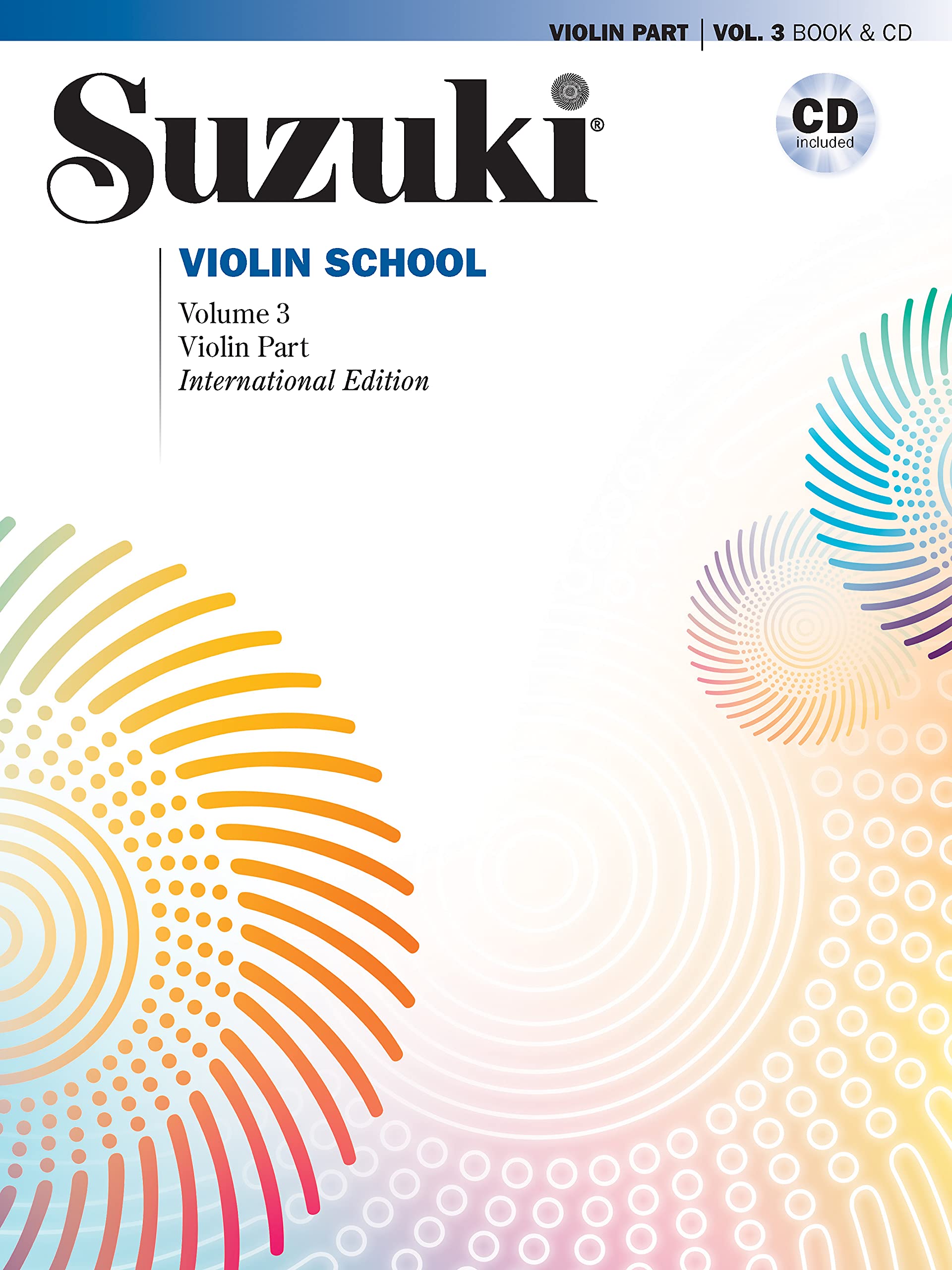 Suzuki Violin School, Volume 3: Violin Part (Book & CD)