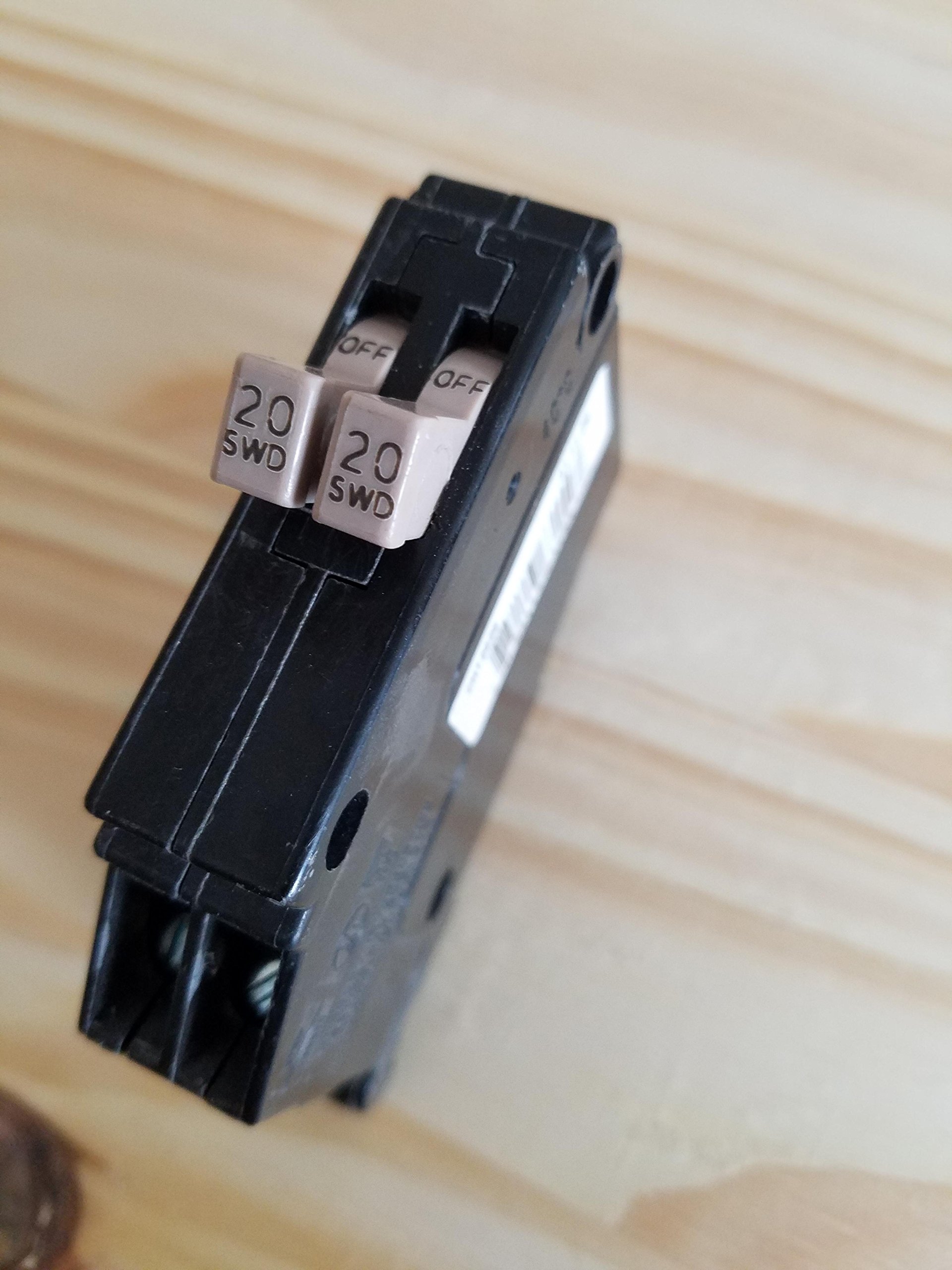 CHT2020 Cutler Hammer Twin Plug-On Circuit Breaker by Cutler & Hammer