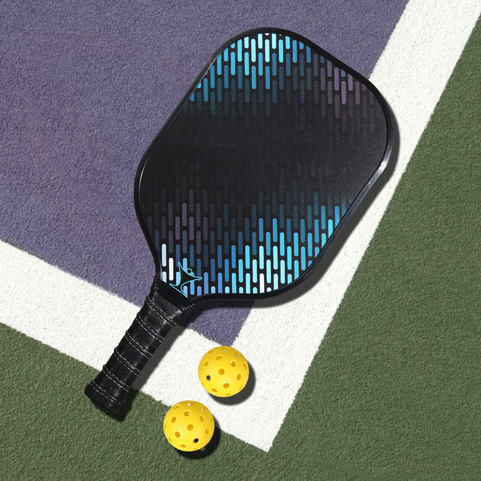 Pagaia Pickleball The Peak - Fibra Di Carbonio Termoformata Per Massime