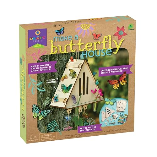 Craft-Tastic — Make A Butterfly House — DIY Nature Craft