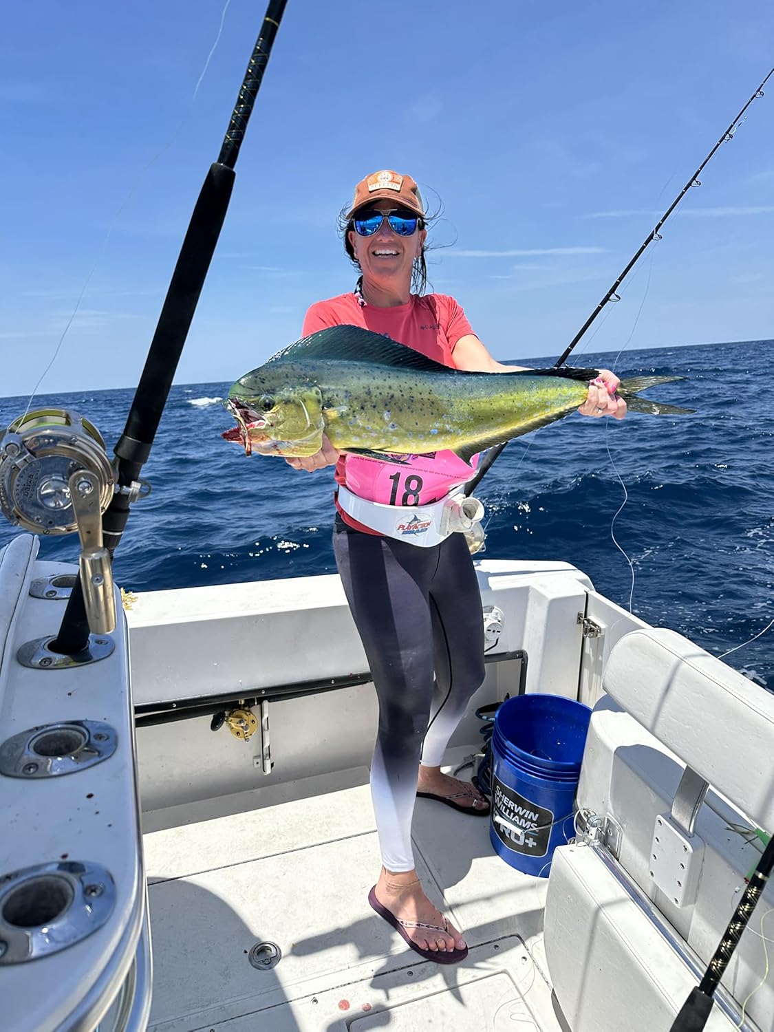 Lobo Lures 6" Micro-Typhoon Super Glow Big Game Fishing Tuna & Mahi Trolling Lure Rigged