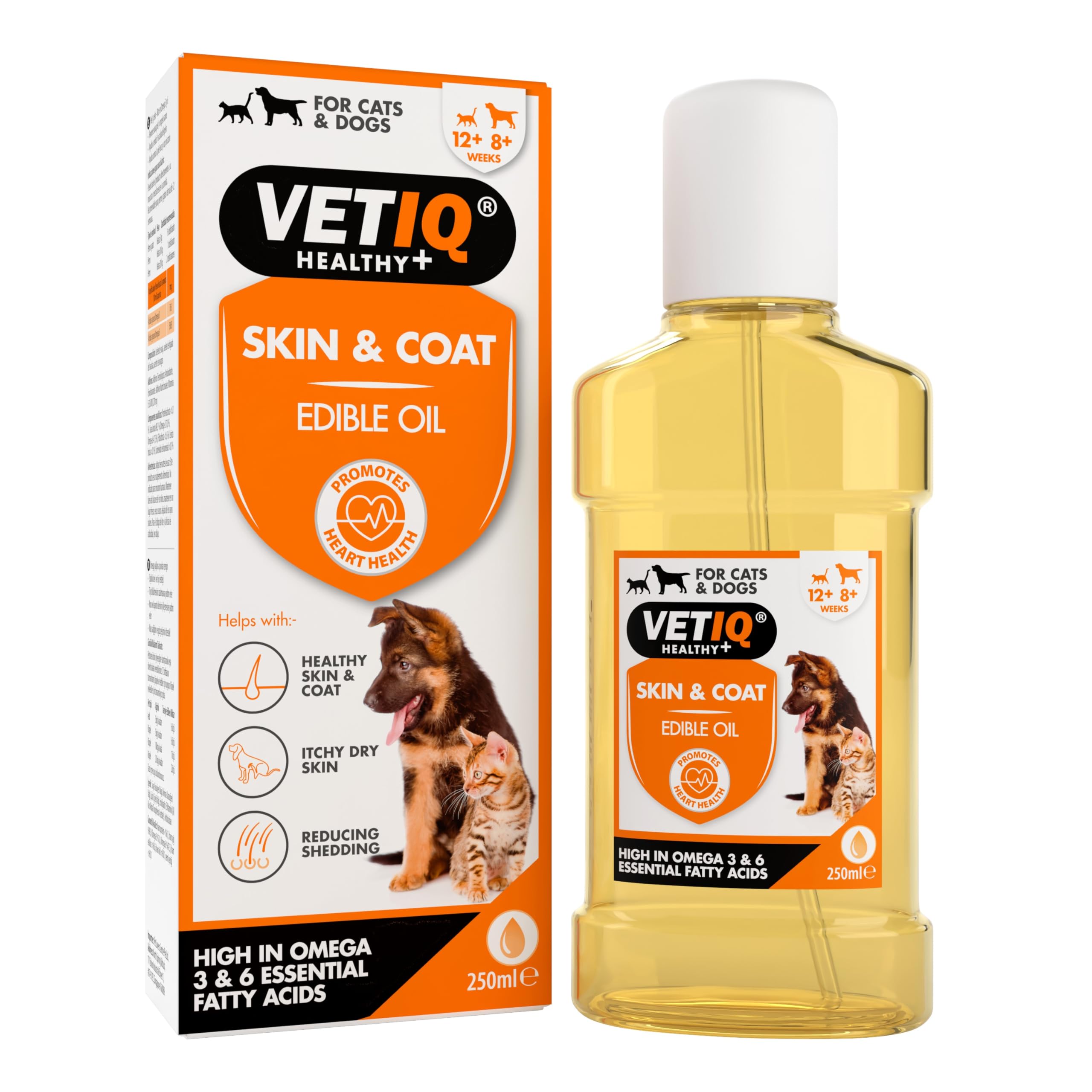 Vetiq Skin And Coat Oil For Cat And Dog 250Ml