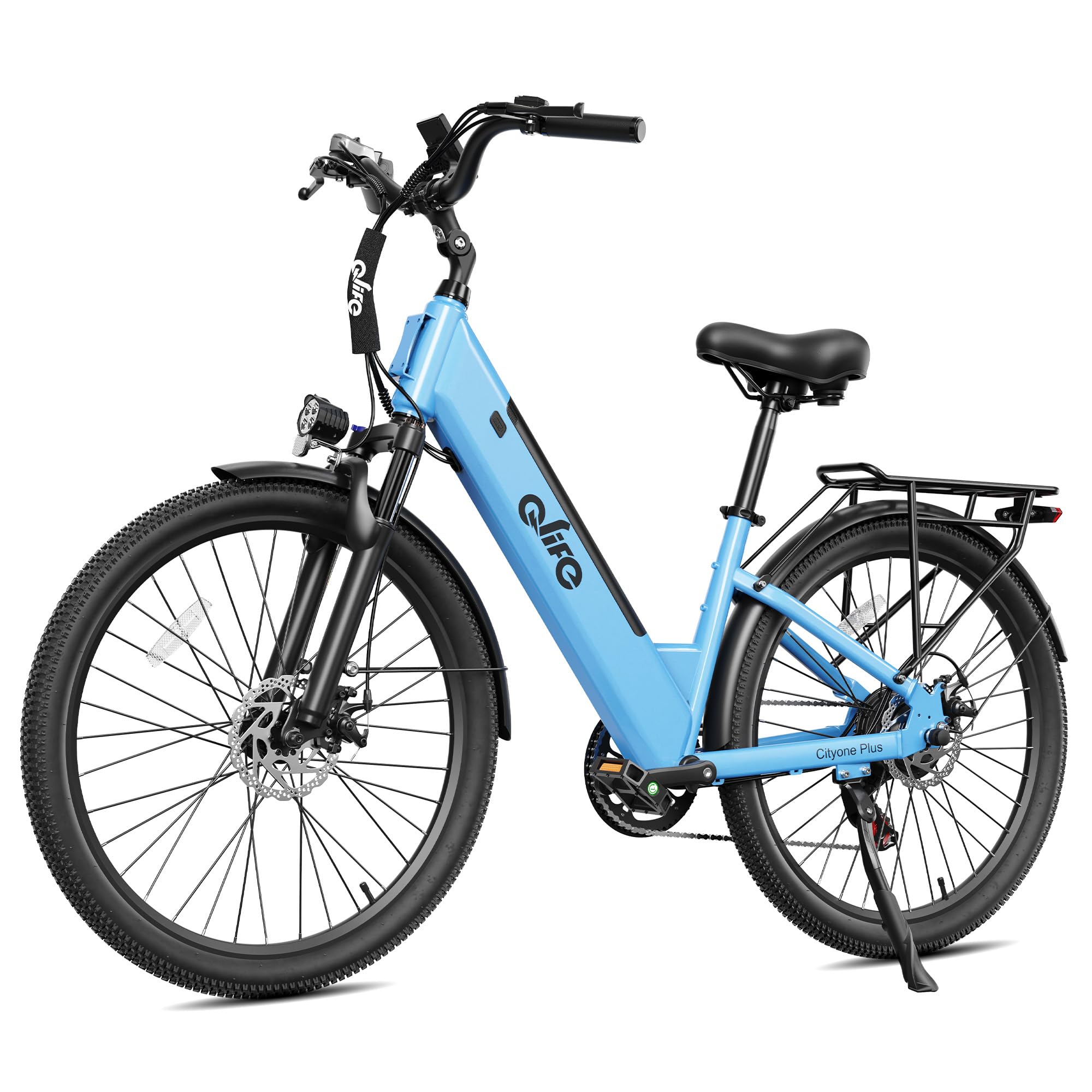 Qlife Cityone 2.0/Cityone Plus Electric Bike for Adults-1200W Peak Motor