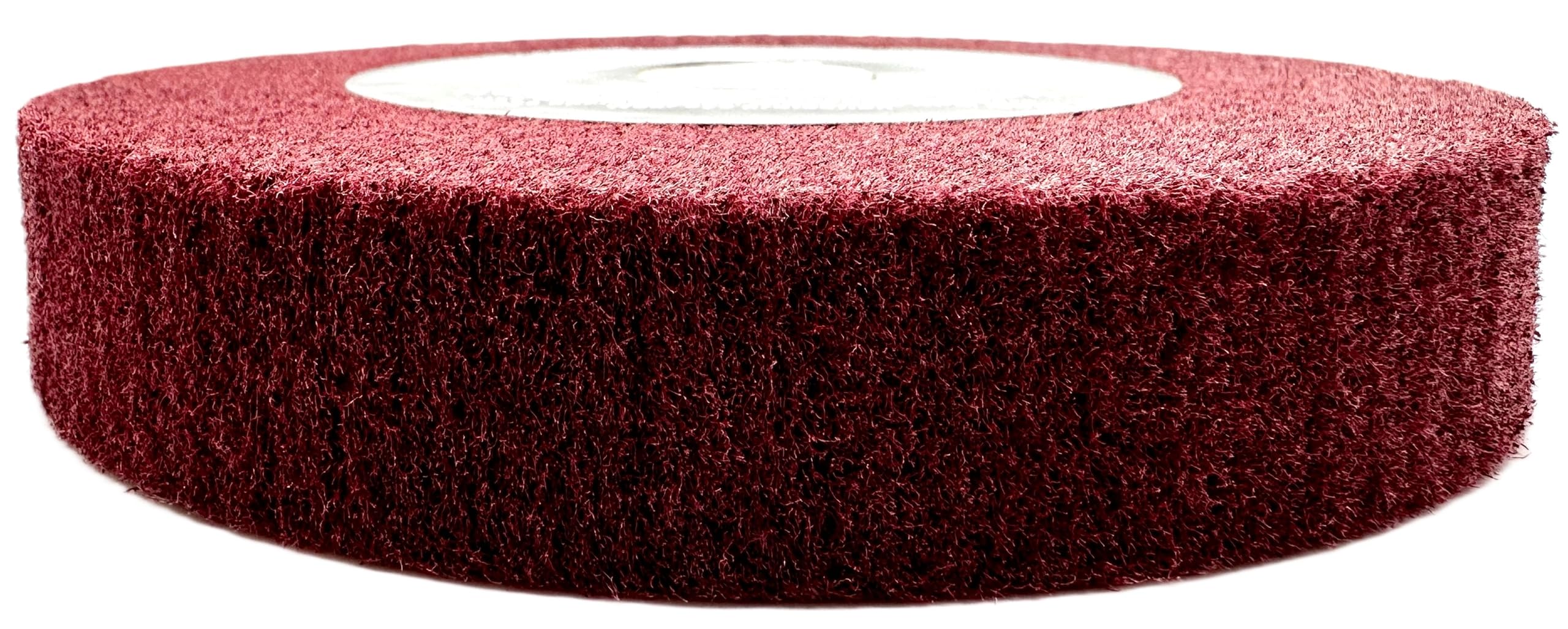 Red Bench Grinder Flap Brush - 320 Grit -7 Red Bench Grinder Flap Brush - 320 Grit -7