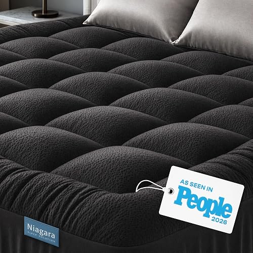 Niagara Sleep Solution Queen Ultra Soft Mattress Topper — Back Pain Relief