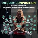 RunStar Smart Scale for Body Weight and Fat Percentage FSA&HSA Eligible, 8-Electrode Digital Bathroom Scale with BMI, Body Fat & Muscle Mass to 28 Body Composition and Printable Body Analysis Report gallery image