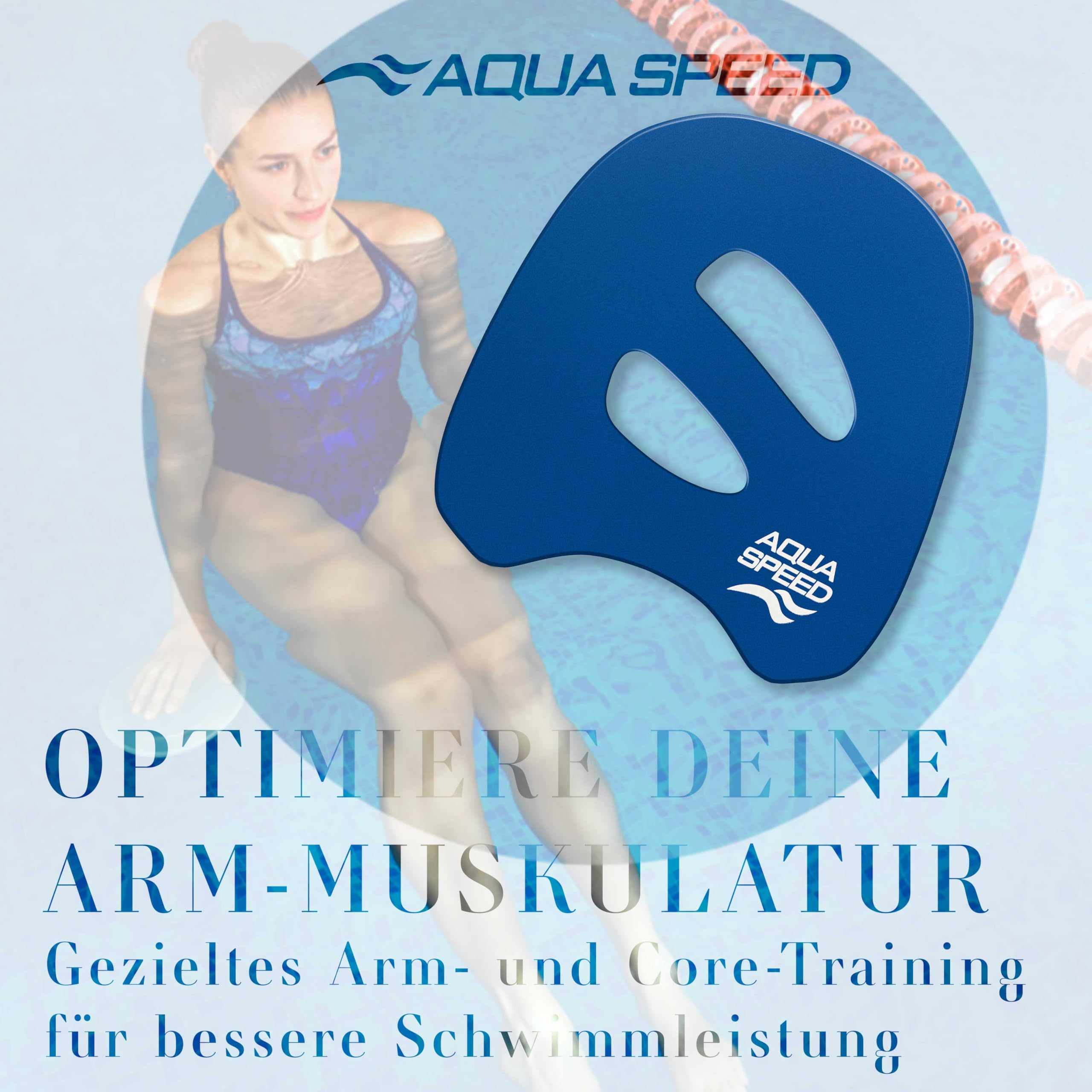Aqua-Speed® Aqua Disque (Aqua Fitness Aérobic Flottables Eau Disque Pagaies Haltères)