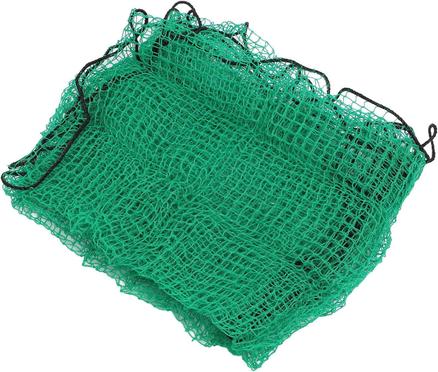 Golf Practice Net, 3x3m Green Polyethylene Polypropylene Hanging Net, Lightweight Portable for Indoor Outdoor Training, Ideal for Swing Ball Hitting & Skill Improvement