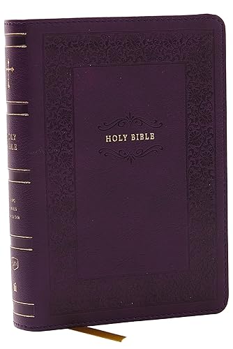 KJV Holy Bible: Compact with 43,000 Cross References, Purple Leathersoft, Red Letter, Comfort Print: King James Version