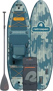 Retrospec June Inflatable Fishing Paddle Board