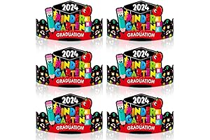 DISJOURNEY Kids Kindergarten Paper Graduation Caps
