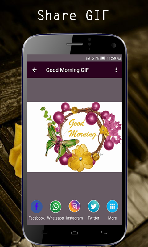 Good Morning GIF - App on Amazon Appstore