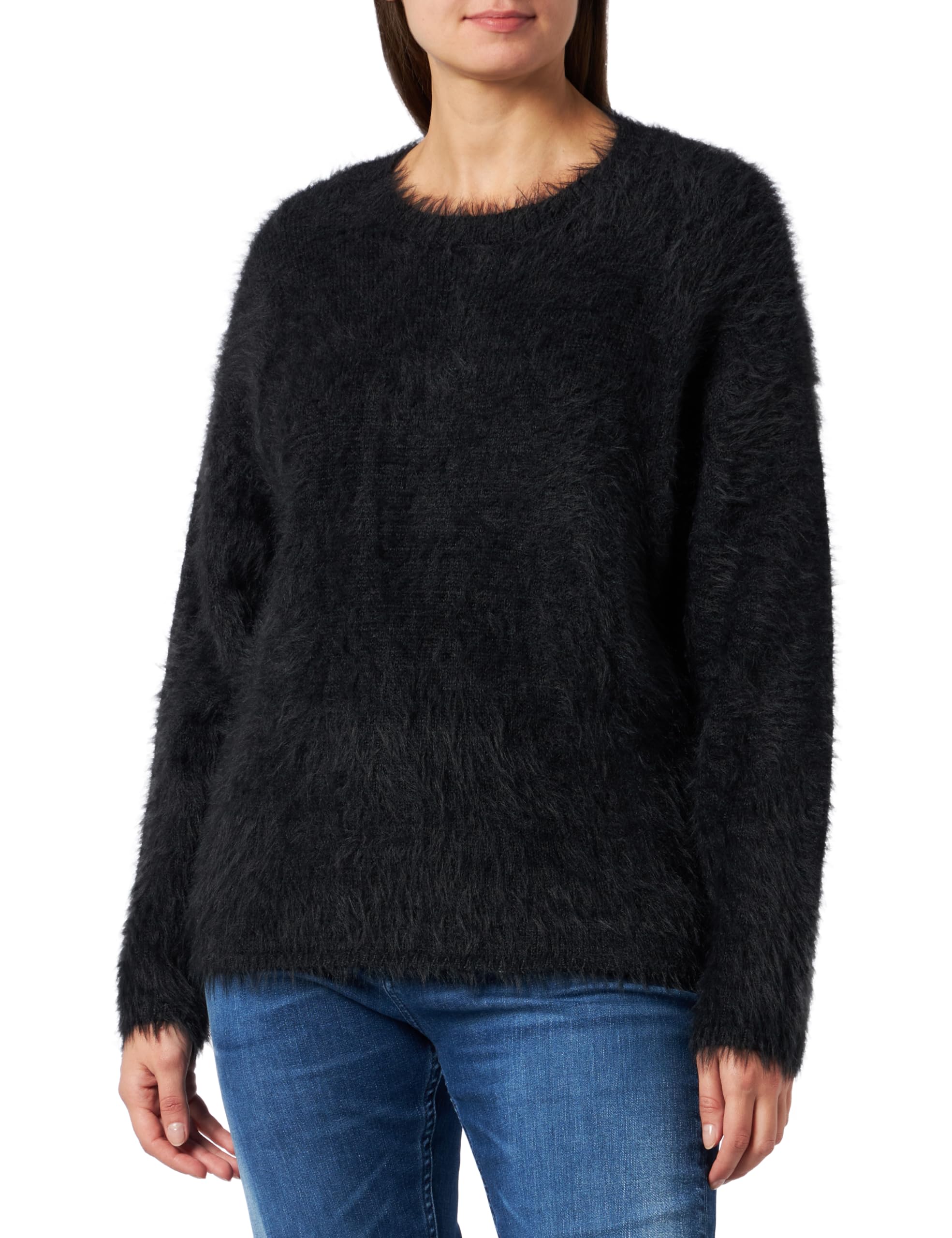 REPLAY Women's Sweater Elegant, Black 098 (Black), L