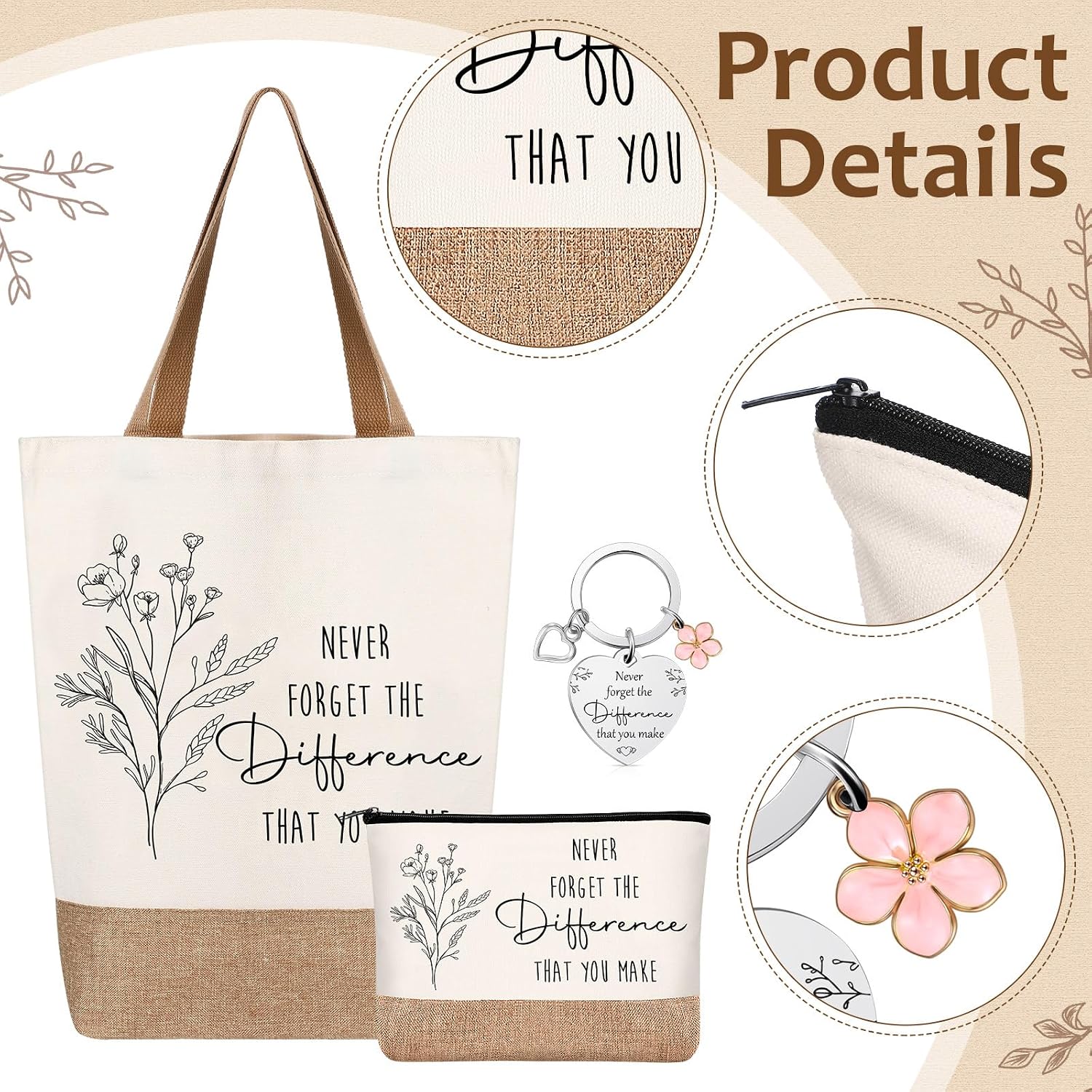 Motipuns 5 Pcs Employee Appreciation Gifts for Coworkers Chaos Coordinator Thank You Gift Women Teacher Friends Leaders
