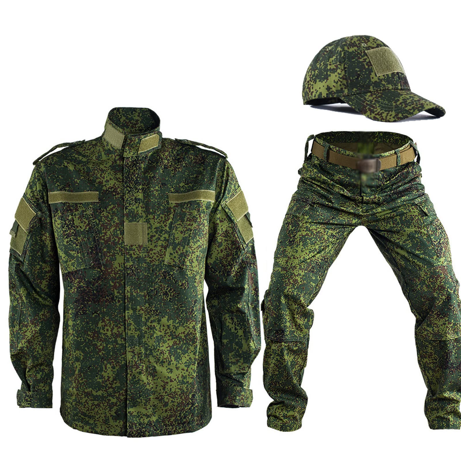 Abiti da combattimento militari mimetici tattici degli uomini, attrezzatura tattica mimetica uomini abbigliamento da lavoro invernale all'aperto uniforme dell'esercito.