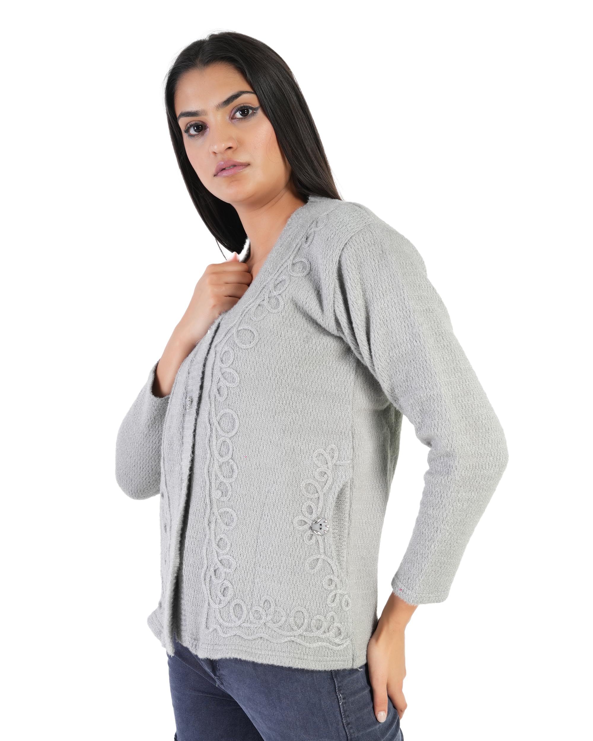 Women OSWAL FINE Wool/L/Light Grey-image-26