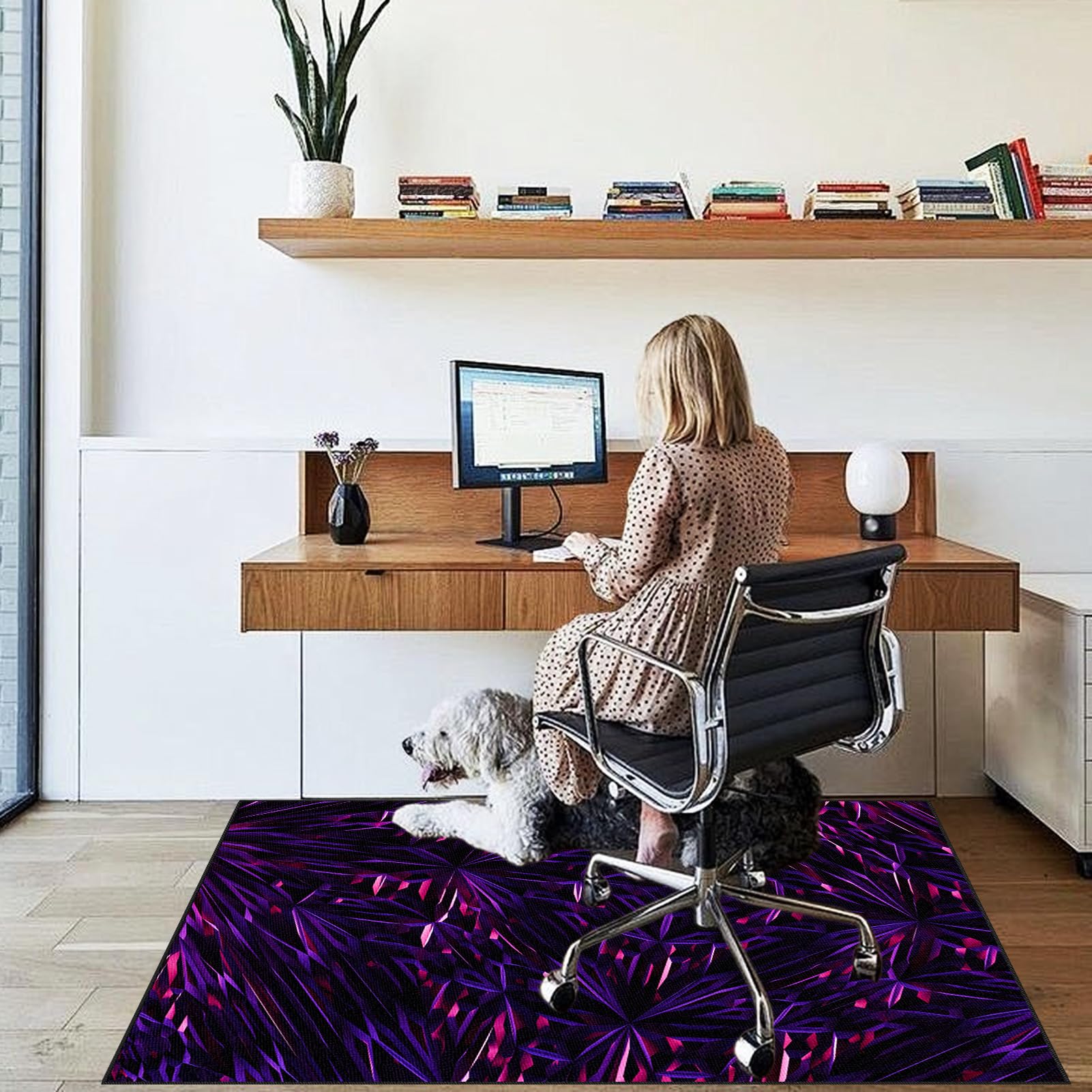 180 x 210 cm Mata podłogowa do gier, mata na kółko, ochrona krzesła biurowego, mata na krzesło biurowe z twardego drewna, mata pod krzesło, mata na fotel