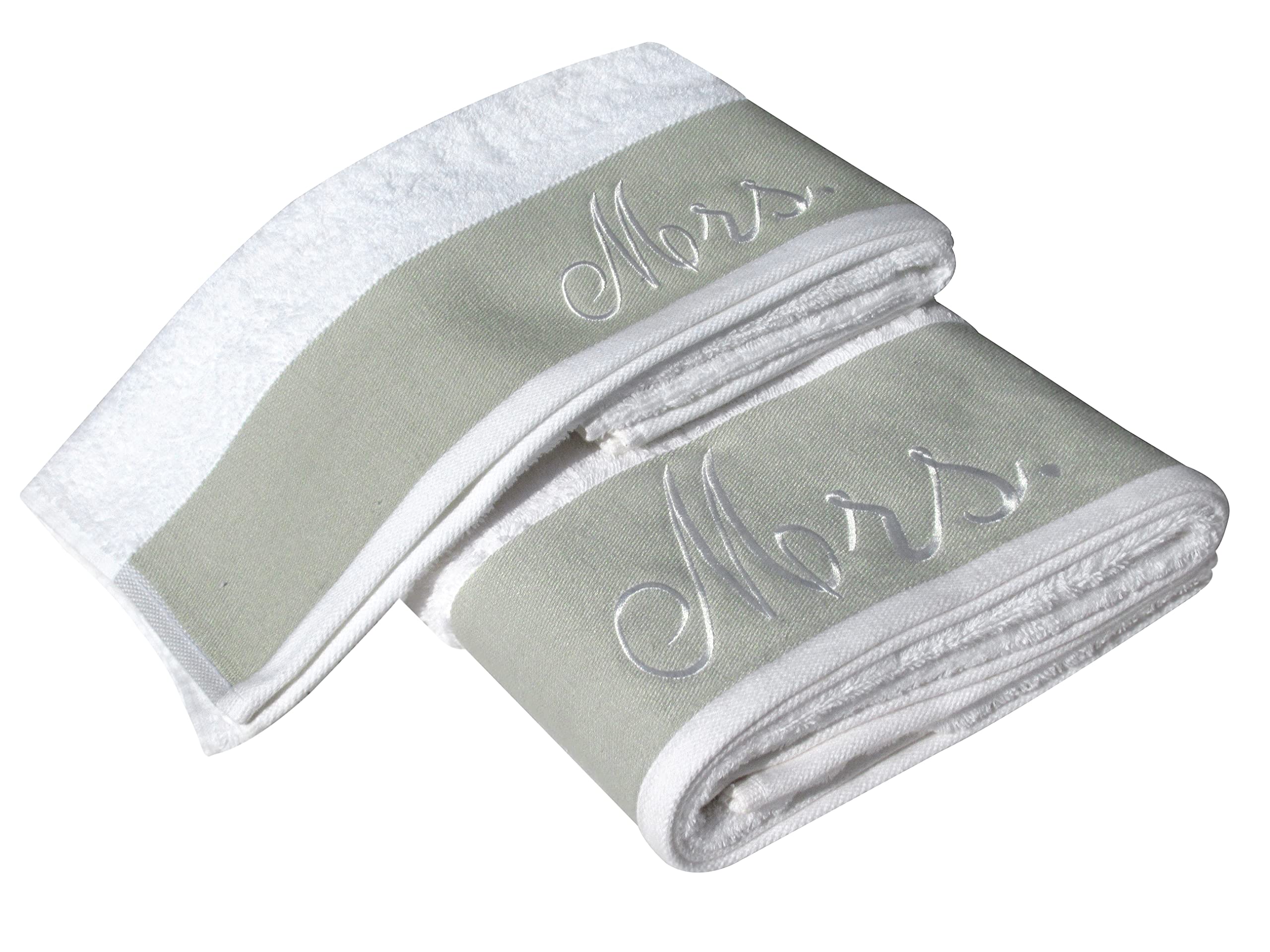 Premium Hotel & Spa Mrs 2 Piece Towel Set, Perfect for Wedding Anniversary, Engagement - Image 4