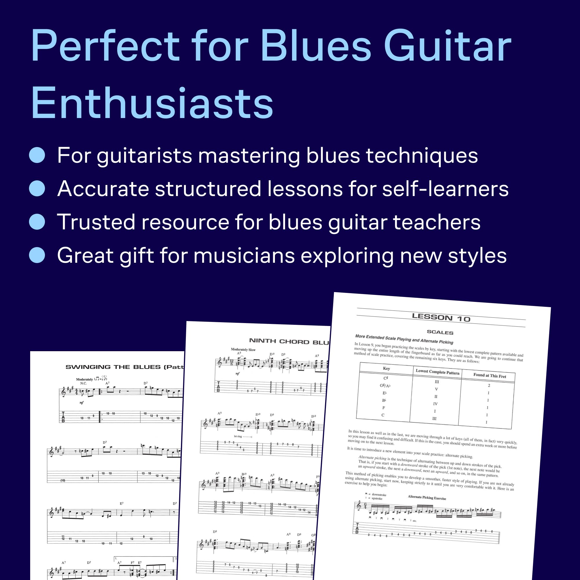 John ganapes : blues you can use - guitare - recueil avec support(s) en ligne: A Complete Guide to Learning Blues Guitar
