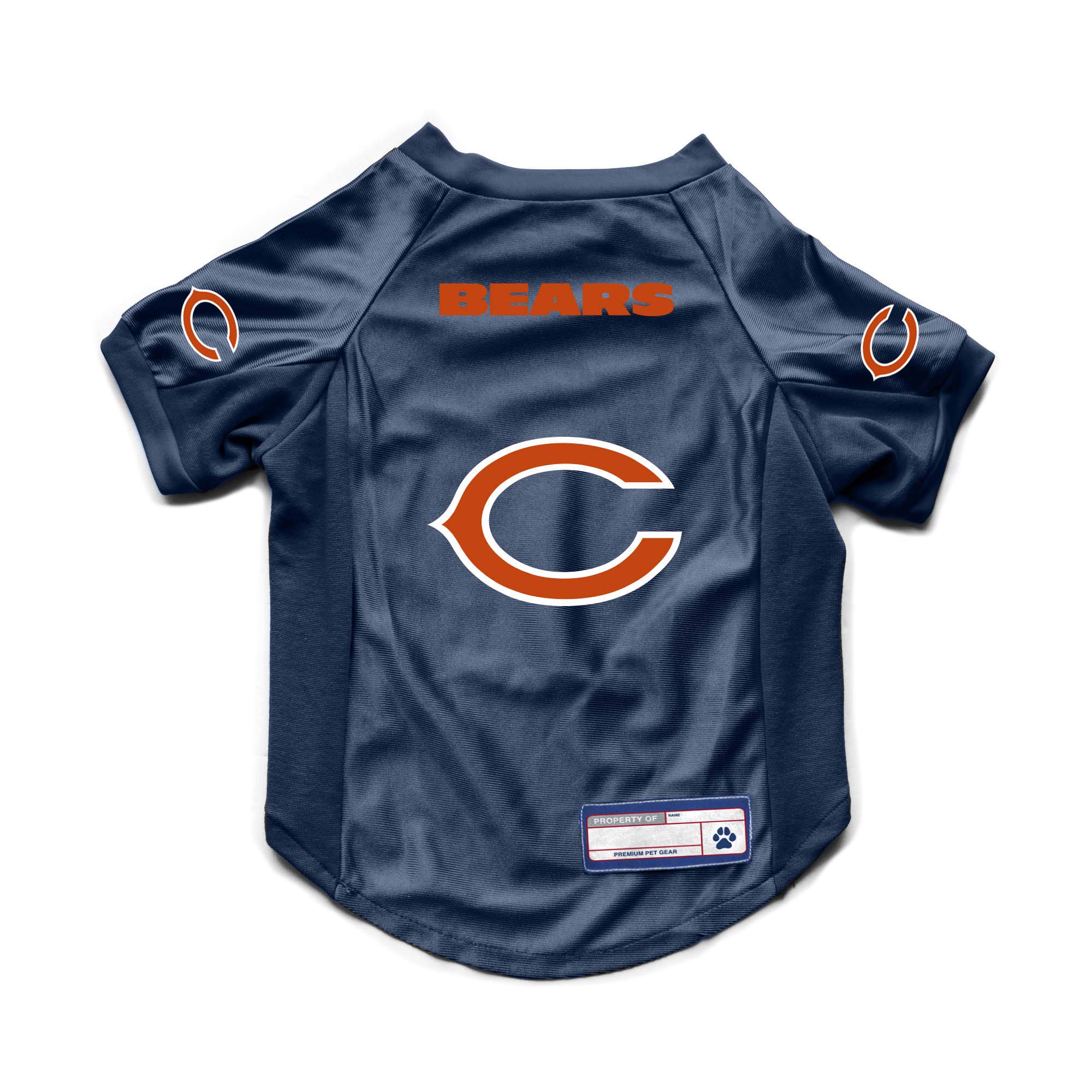 Littlearth Chicago Bears NFL Stretch Pet Jerseys for Big Dogs — image 1