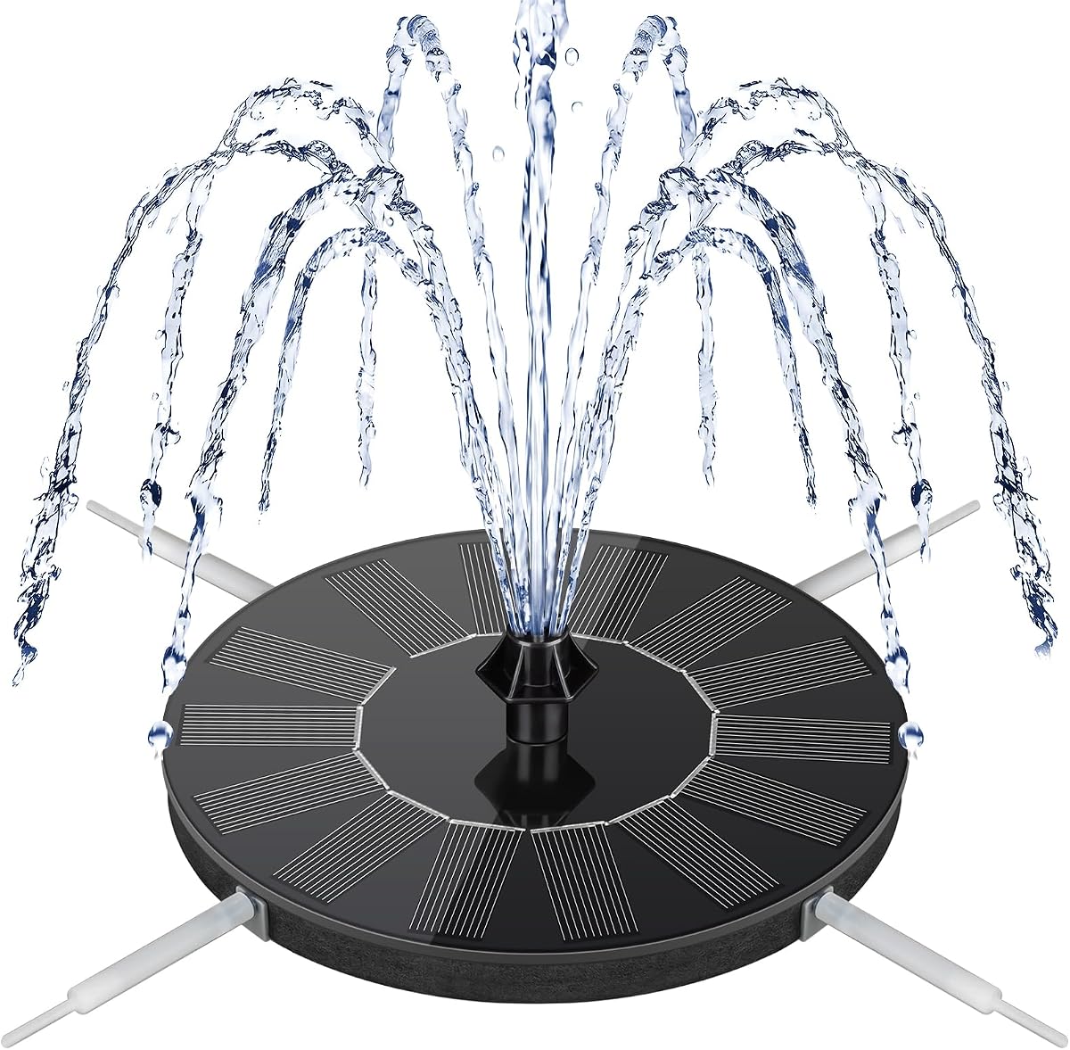 Floating Lotus Bird Bath & Solar Fountain