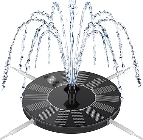 Solar Water Fountain Outdoor Garden