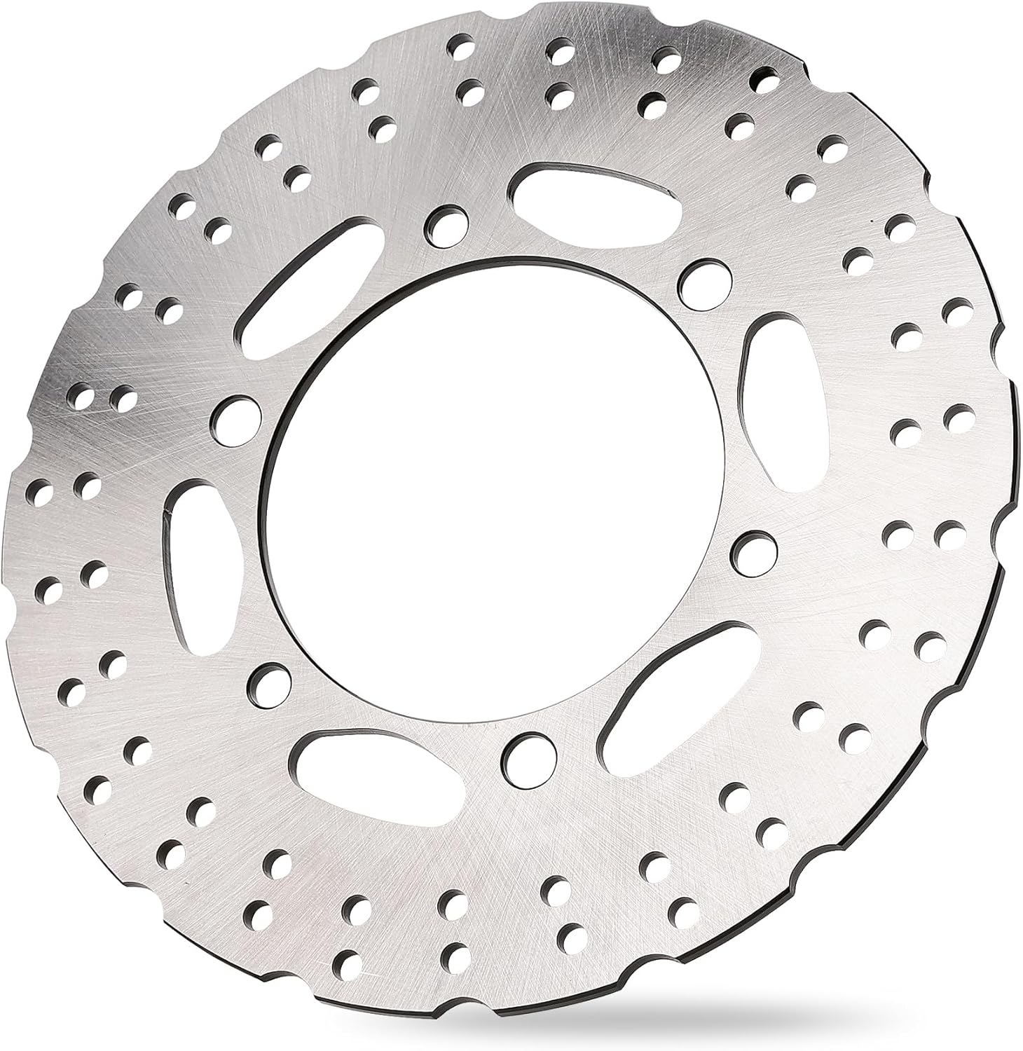 220mm Rear Brake Rotor Disc Compatible with Kawasaki NINJA 300 EX300 ABS 2013-2018 Versys X300 X 300, 420 Stainless Steel Motorcycle Brake Rotor