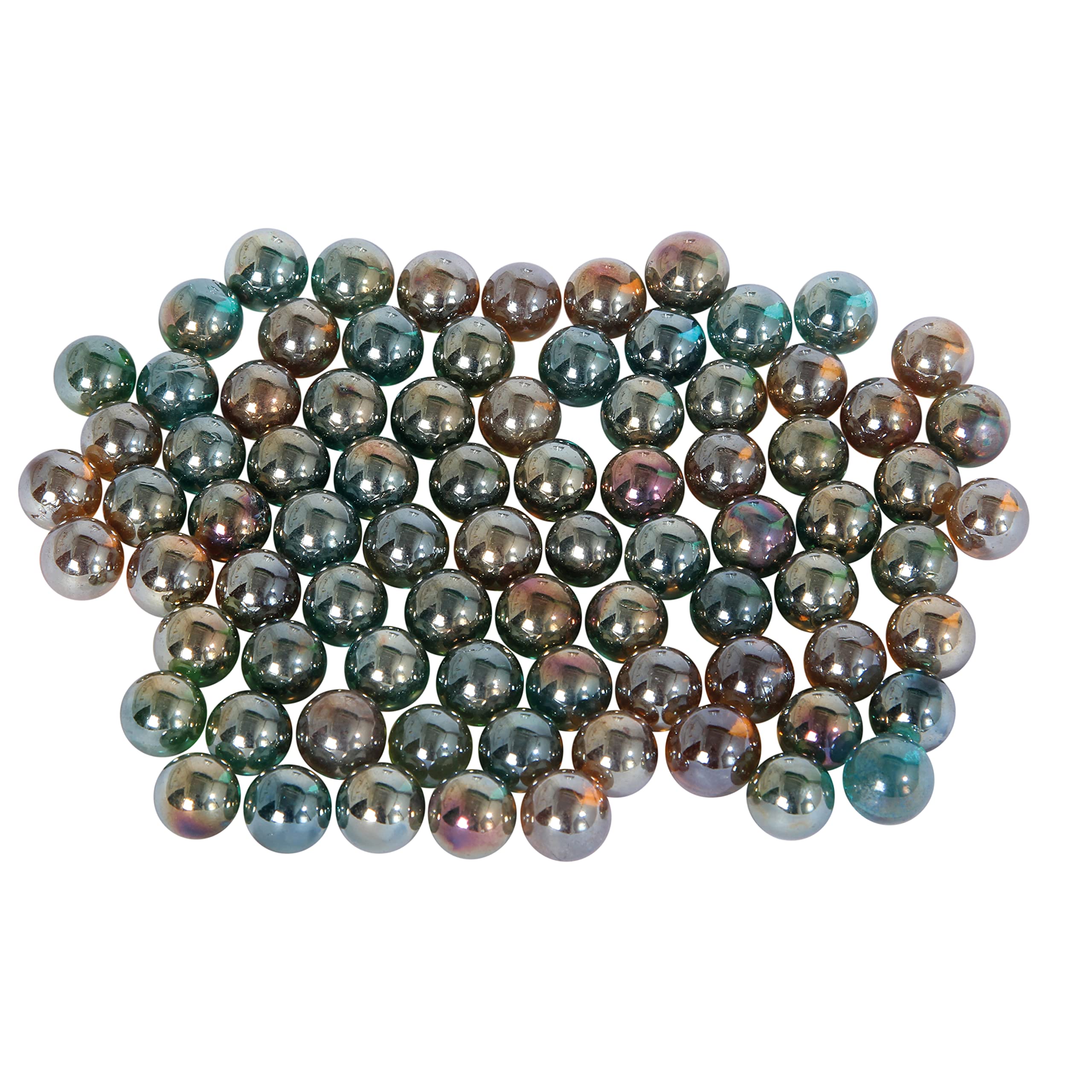 Bartl 112168 Marbles Metallic 14 mm Diameter Approx. 300 Pieces