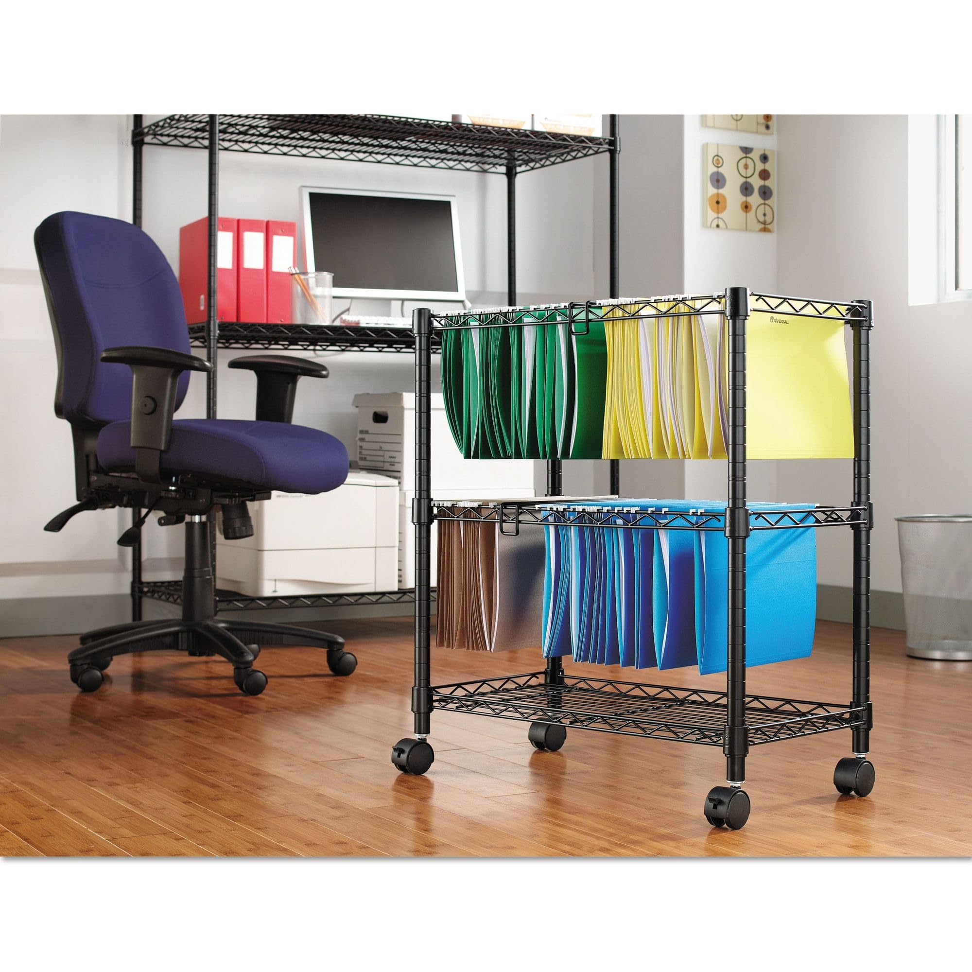 ALEFW601426BL - Carro de archivadores con ruedas