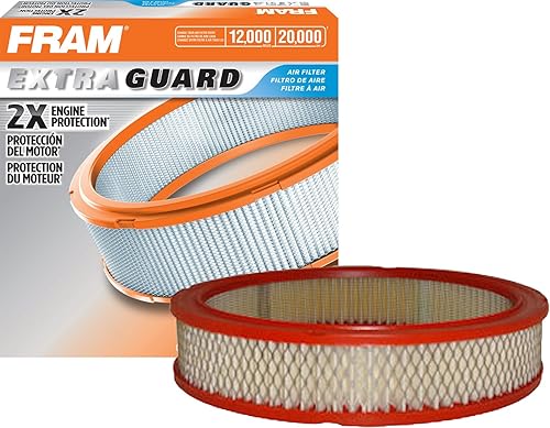 Miniatura 1 de FRAM Extra Guard CA189 - Filtro de aire de repuesto para modelos seleccionados de Pontiac, Oldsmobile, Jeep, GMC, Chevrolet, Buick, proporciona
