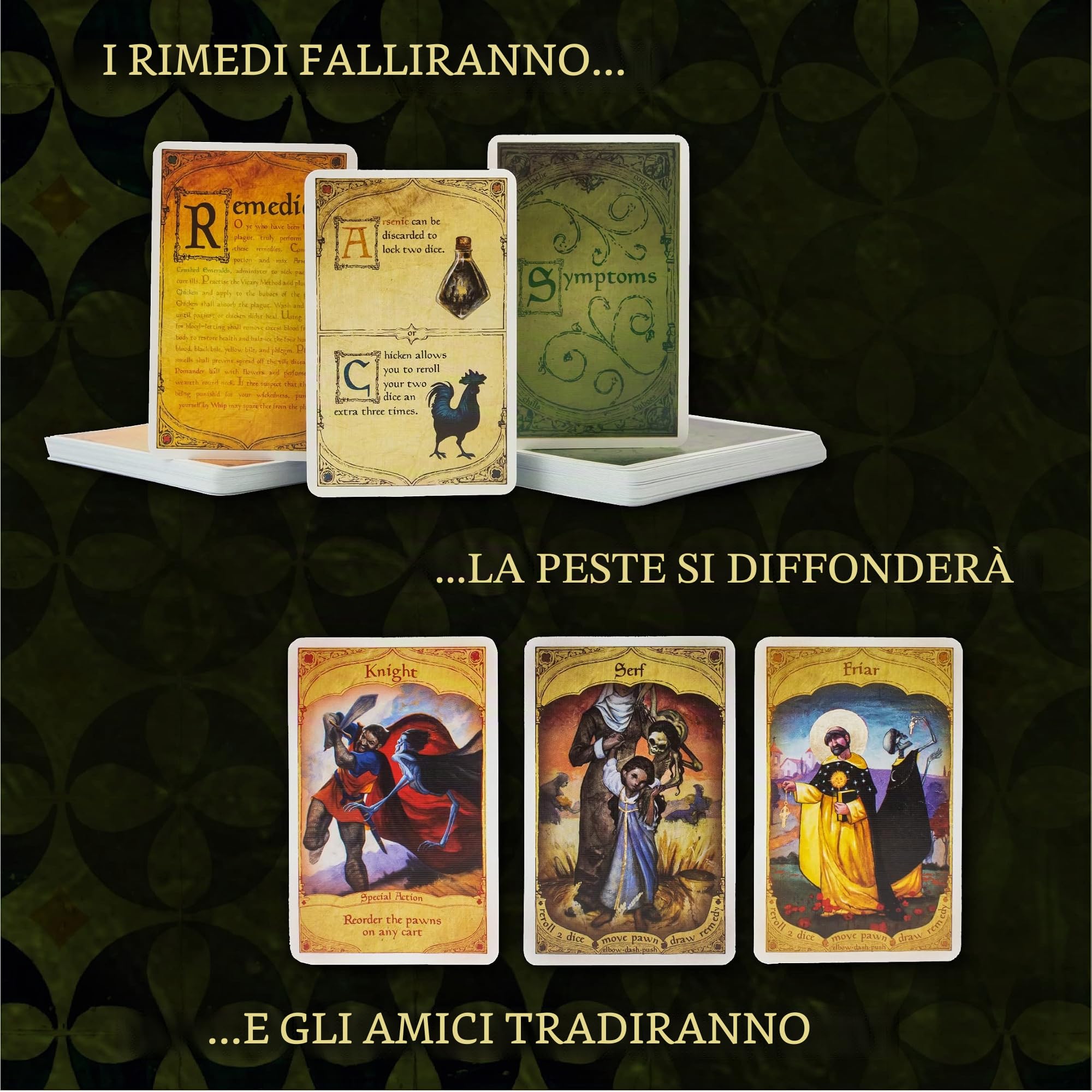 Facade Dark Cites Series Gioco da tavolo di strategia, inganno e fortuna, gioco di carte per adolescenti, adulti e famiglia, Bristol 1350