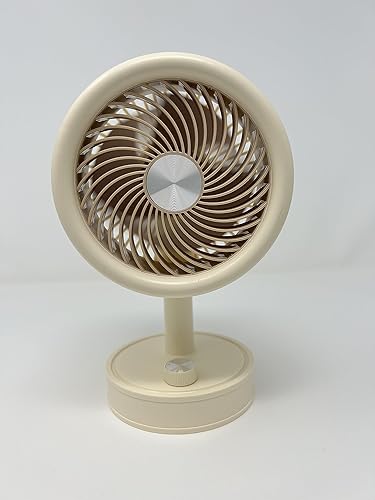 N.W.S N2.6 Infinity Ventilador de escritorio, ventilador de vórtice de circulación de aire, inclinación de cabeza ajustable de 90, ventilador disponible en Yaxa El Salvador