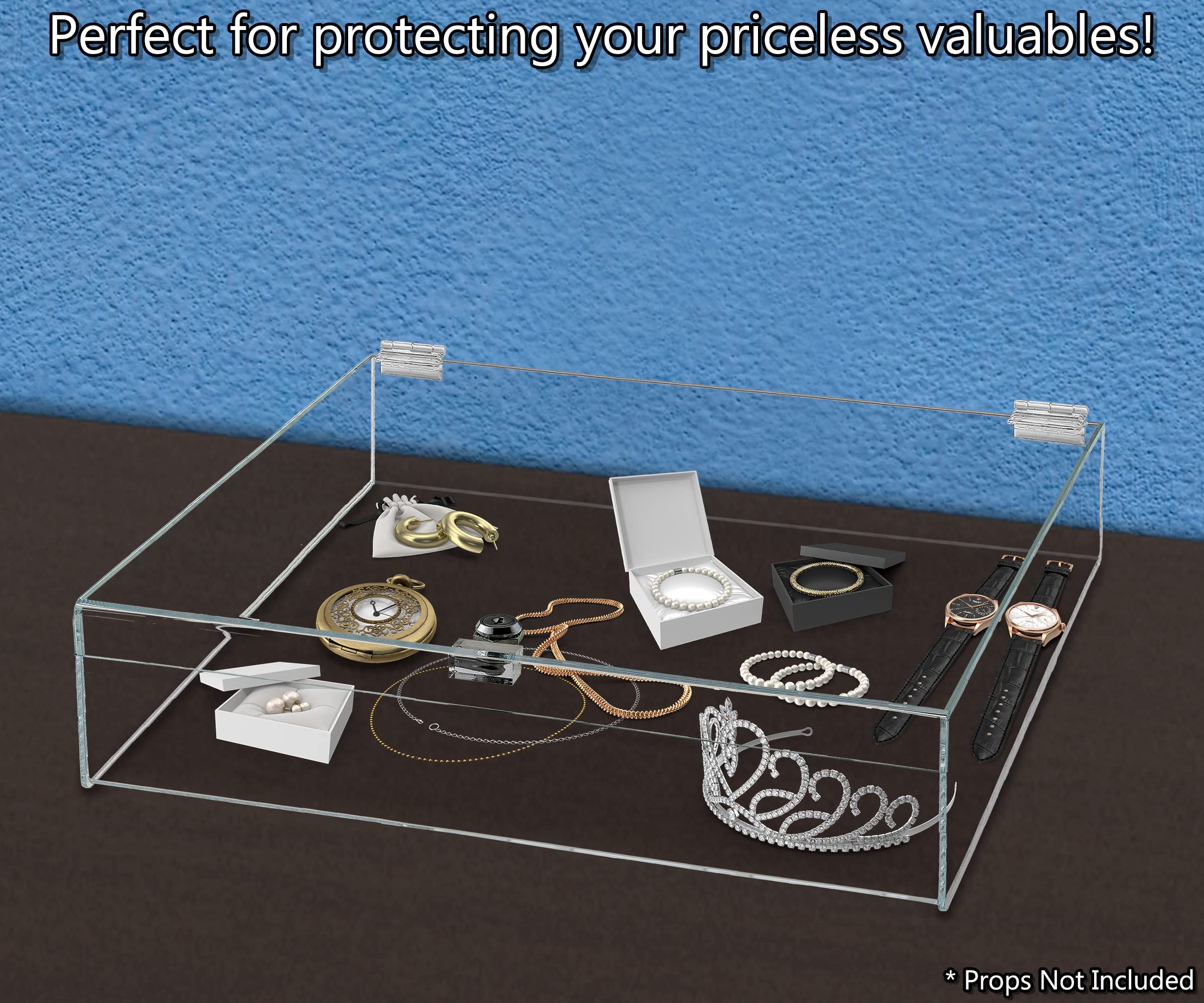 Amazon.com: Acrylic Locking Display Case with Keys 18