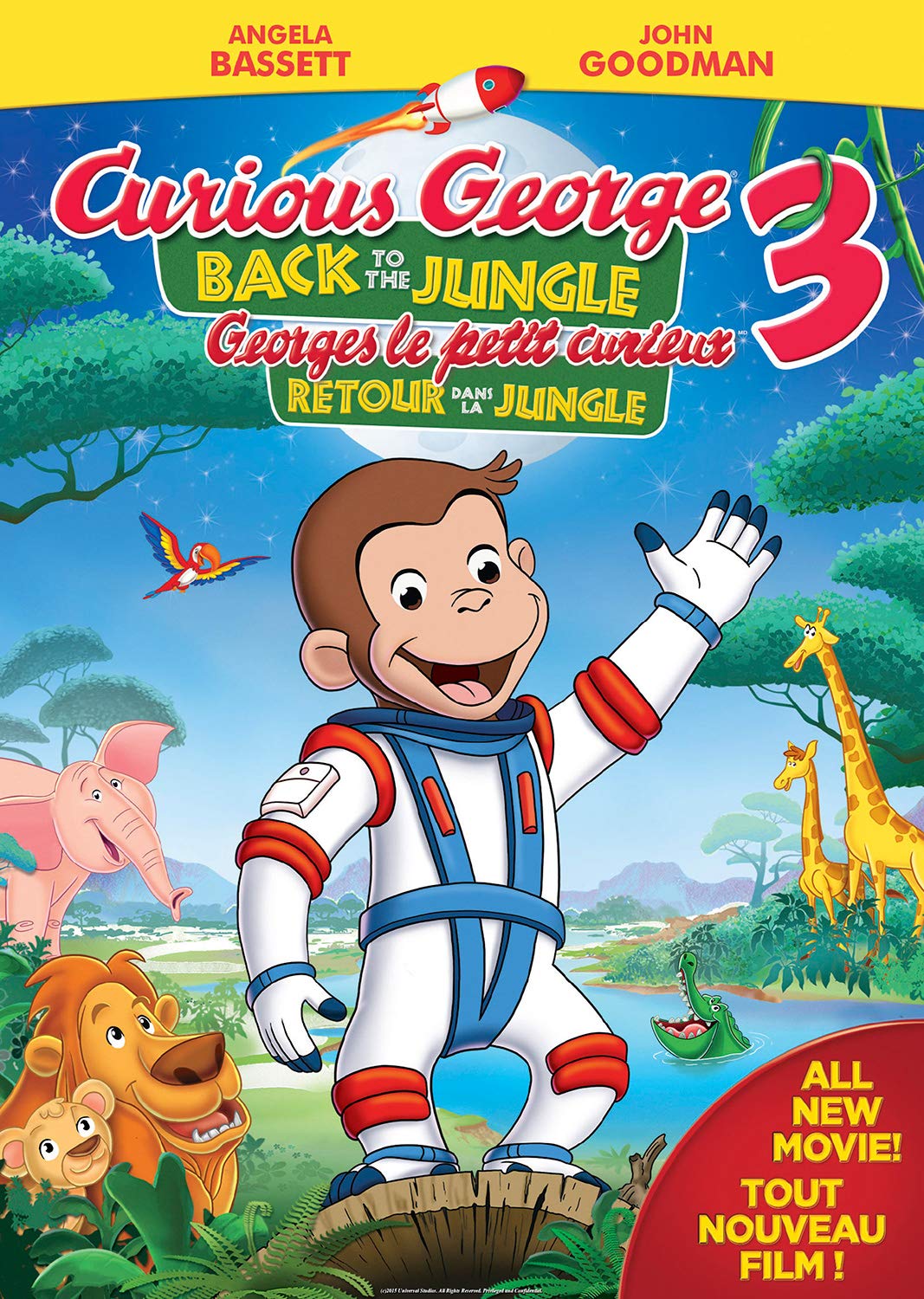 Curious George 3: Back to the Jungle [DVD] (Bilingual) [DVD]