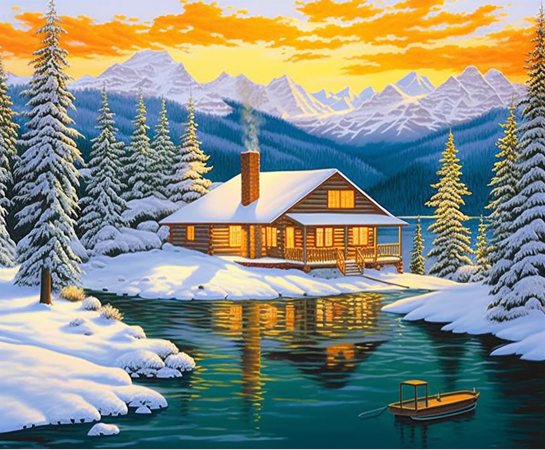 5D DIY Diamond Painting Kit Completo Pittura Diamante 5D Fai Da Te