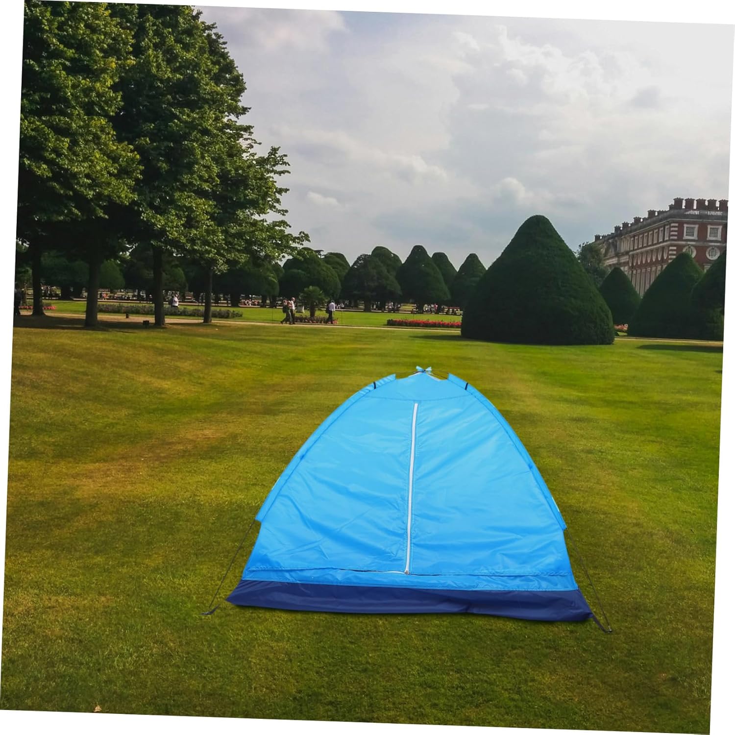 BESTonZON Camping Tent for People Outdoor Shelter Ample Space for Beach Parks and Backpacking Adventures Easy to up and Multifunctional Design