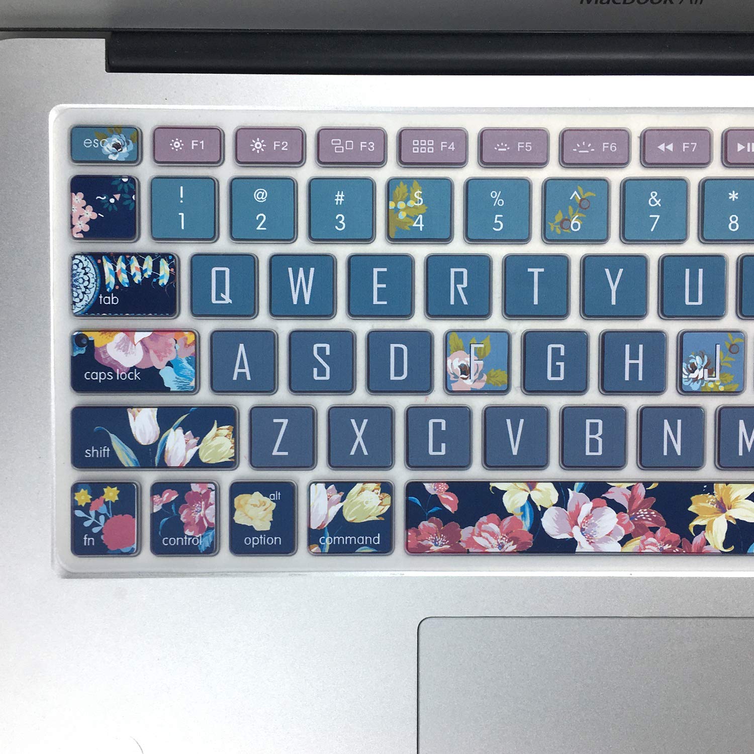 MiNGFi Siliconen Toetsenbordbeschermer Duits QWERTZ voor MacBook Pro 13 A1278 A1425 A1502 Air 13 A1369 A1466 Pro 15 A1398 A1286 Pro 17 A1297 (2008–2017) EU/ISO - Zwart