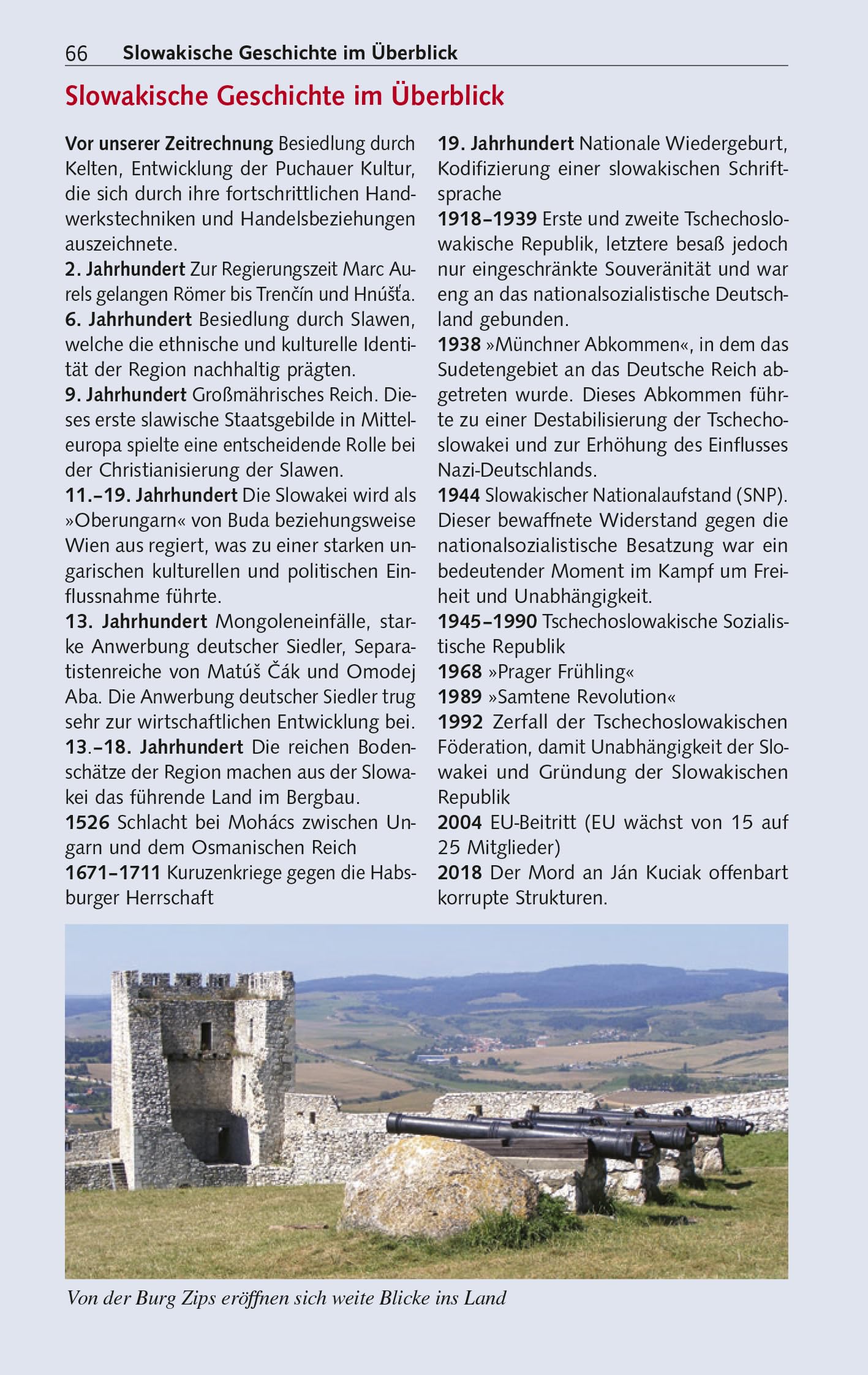 TRESCHER Reiseführer Slowakei: Unterwegs zwischen Donau und Beskiden. Mit Bratislava, Kleinen Karpaten, Hoher Tatra und Donautiefland