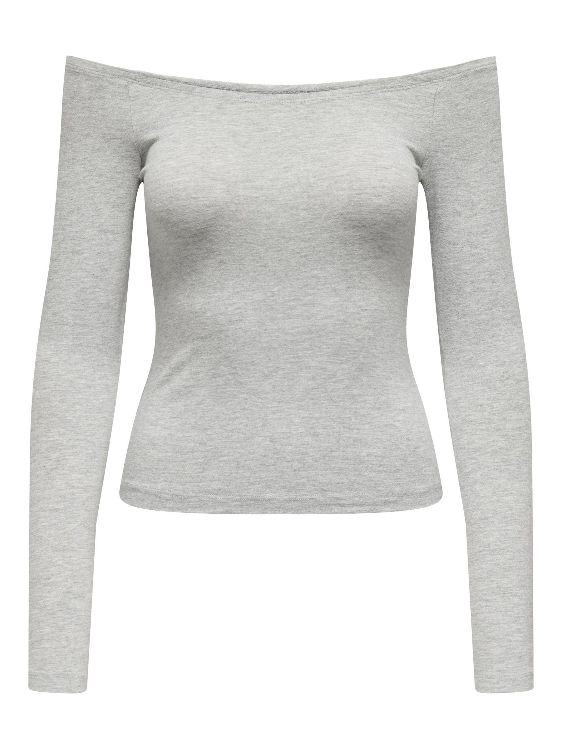 ONLY Damen Female Onllivelove Top Onllive Love Life L/S Off Shoulder JRS
