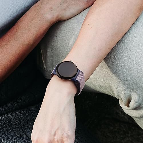 Miniatura 2 de Oumida Correa de nailon compatible con Google Pixel Watch Band para mujeres y hombres, correa de velcro Solo Loop de repuesto para Google Pixel