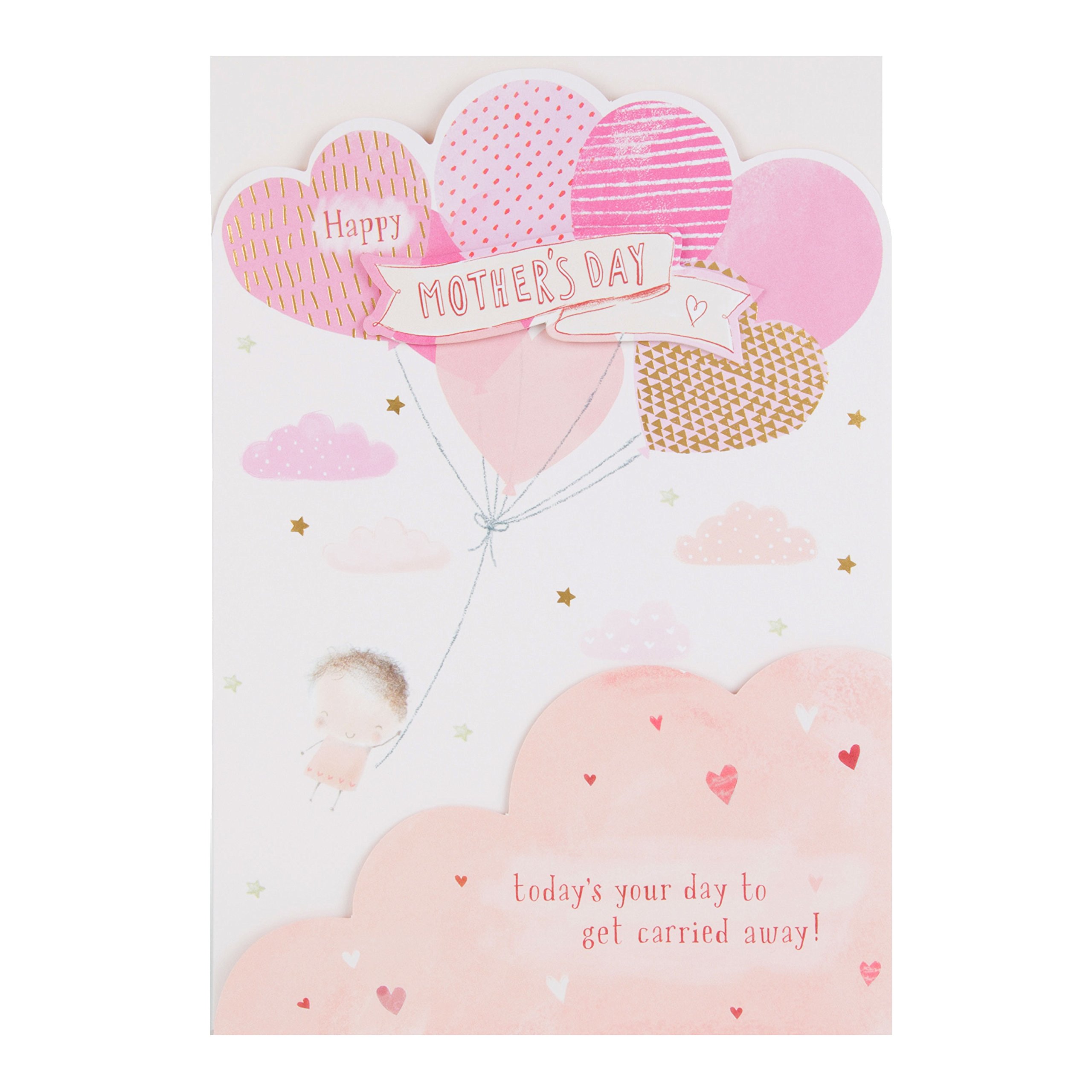 Hallmark Mother's Day Card "Carried Away" - Medium