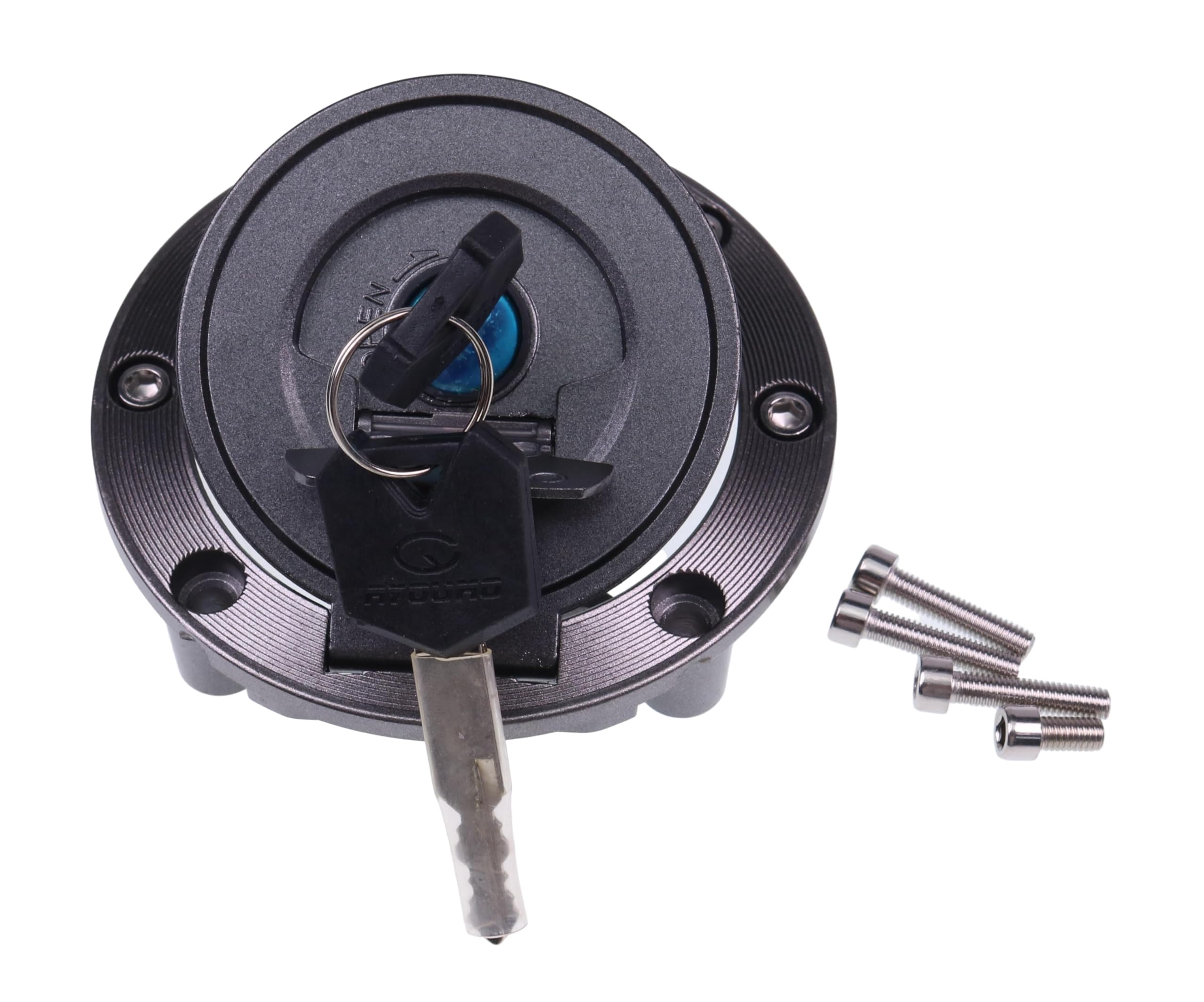 Amazon.com: YLQASOON Fuel Gas Tank Cap with Keys 5JJ-24602