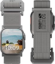 Urban Armor Gear UAG Replacement Watch Strap, Active V2 Strap/Watch Band Designed for Apple Watch (49mm / 46mm / 45mm / 44mm) (Series 4-10 / Ultra/Ultra 2/ SE/ SE2) (Watch NOT Included) - Titanium