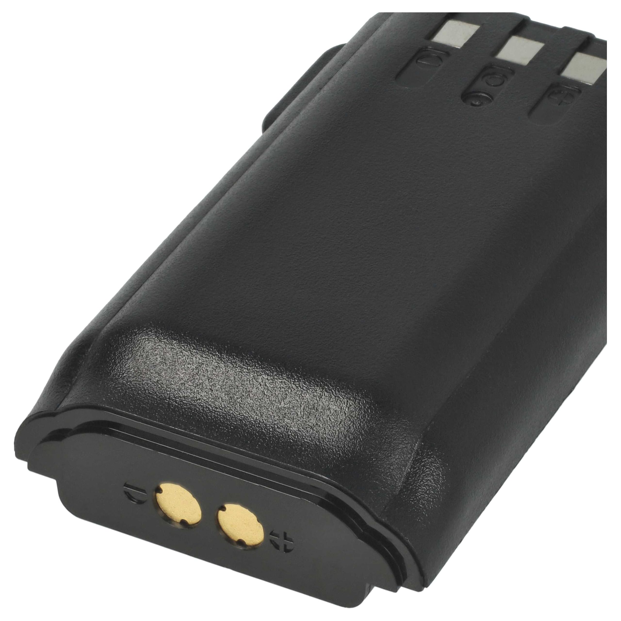 vhbw batteria compatibile con Icom IC-F15S, IC-F14S, IC-A14S, IC-F15, IC-F14, IC-F16, IC-A14, IC-4011 radio (2200mAh, 7,4V, Li-Ion)