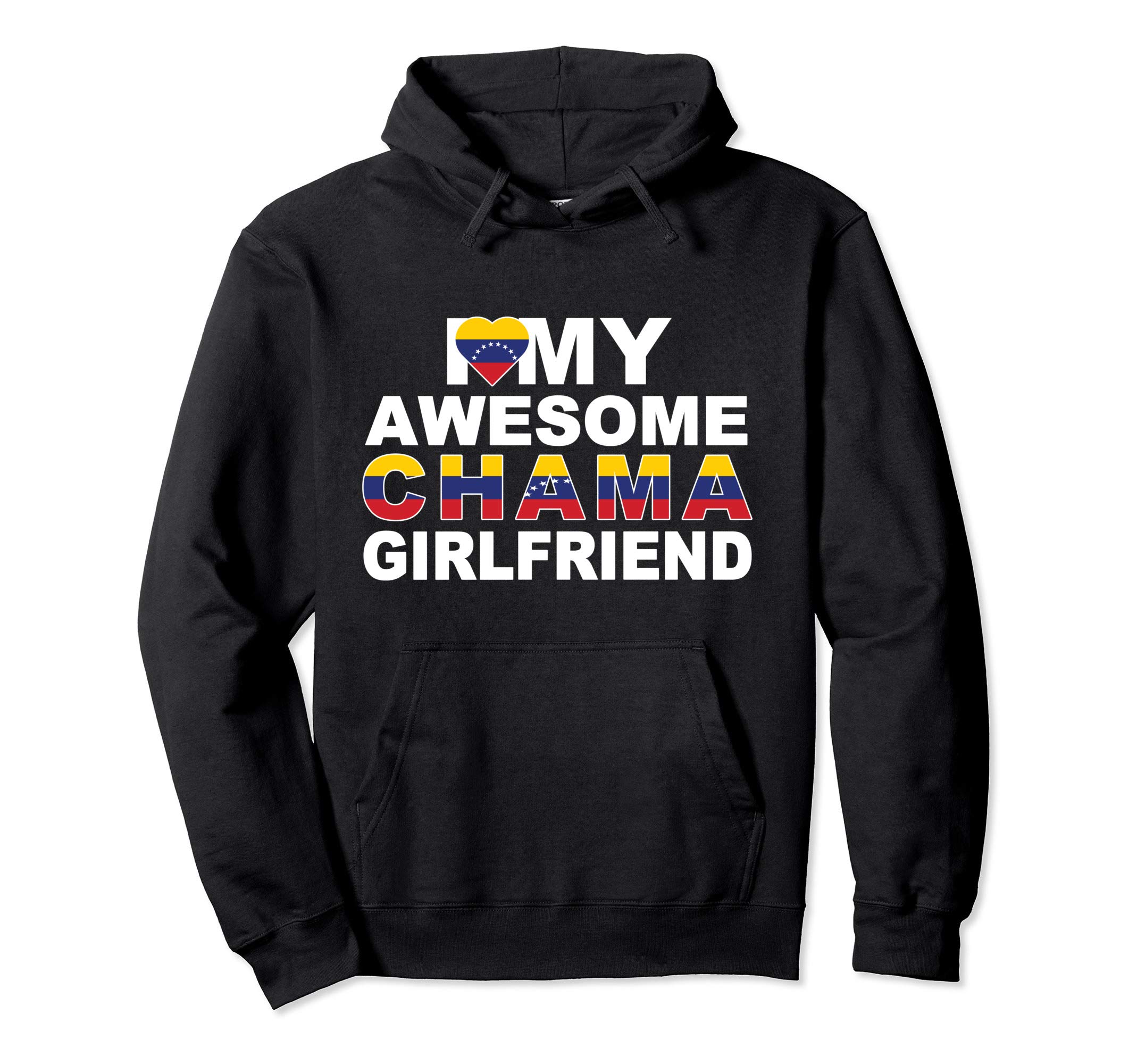 Camisa de Venezuela Flag I Love My Girlfriend Venezuelan Pullover Hoodie