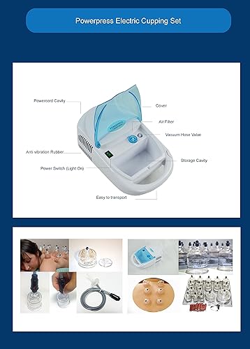 Bomba de ventosas automática eléctrica y tazas de ventosas