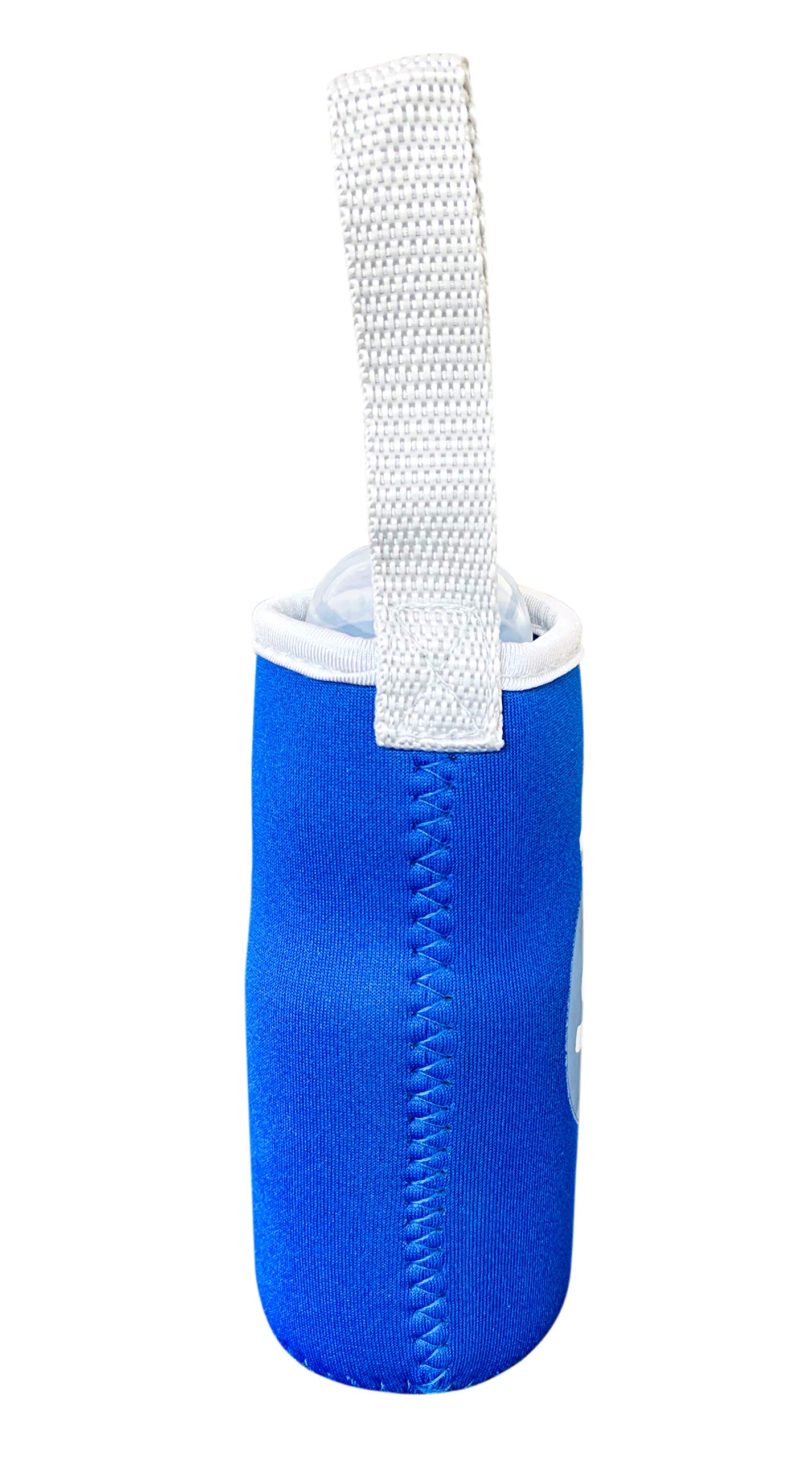THE LITTLE LOOKERS Cute Animated Patterned Soft Stretchable Baby Feeding Bottle Cover with Easy to Hold Strap for 120ml, 150ml, 240ml (Fish & Lion, Pack of 2) - Image 5 thumbnail